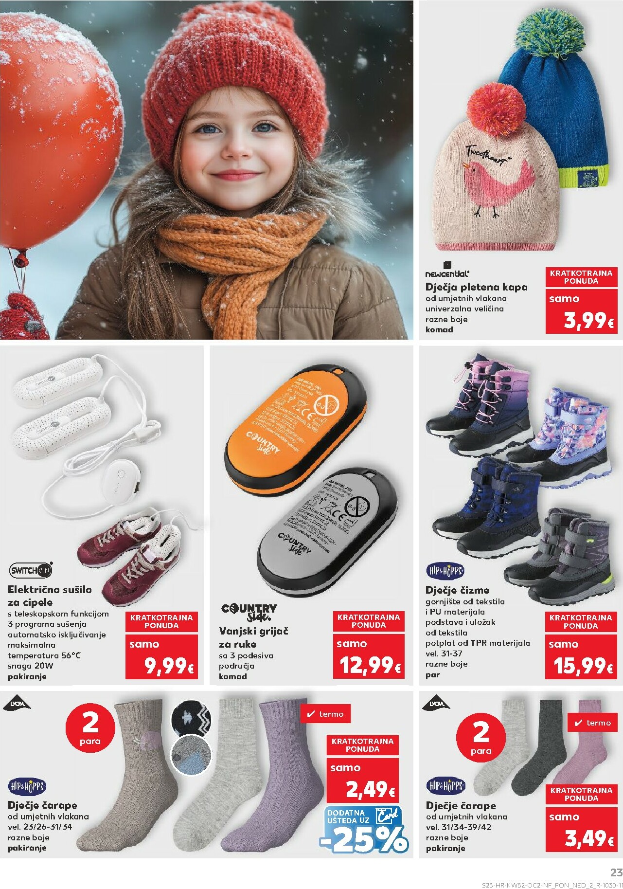 kaufland - Prelistajte katalog Kaufland - Neprehrambenih proizvoda, vrijedi od 27.12. do 01.01. - page: 23