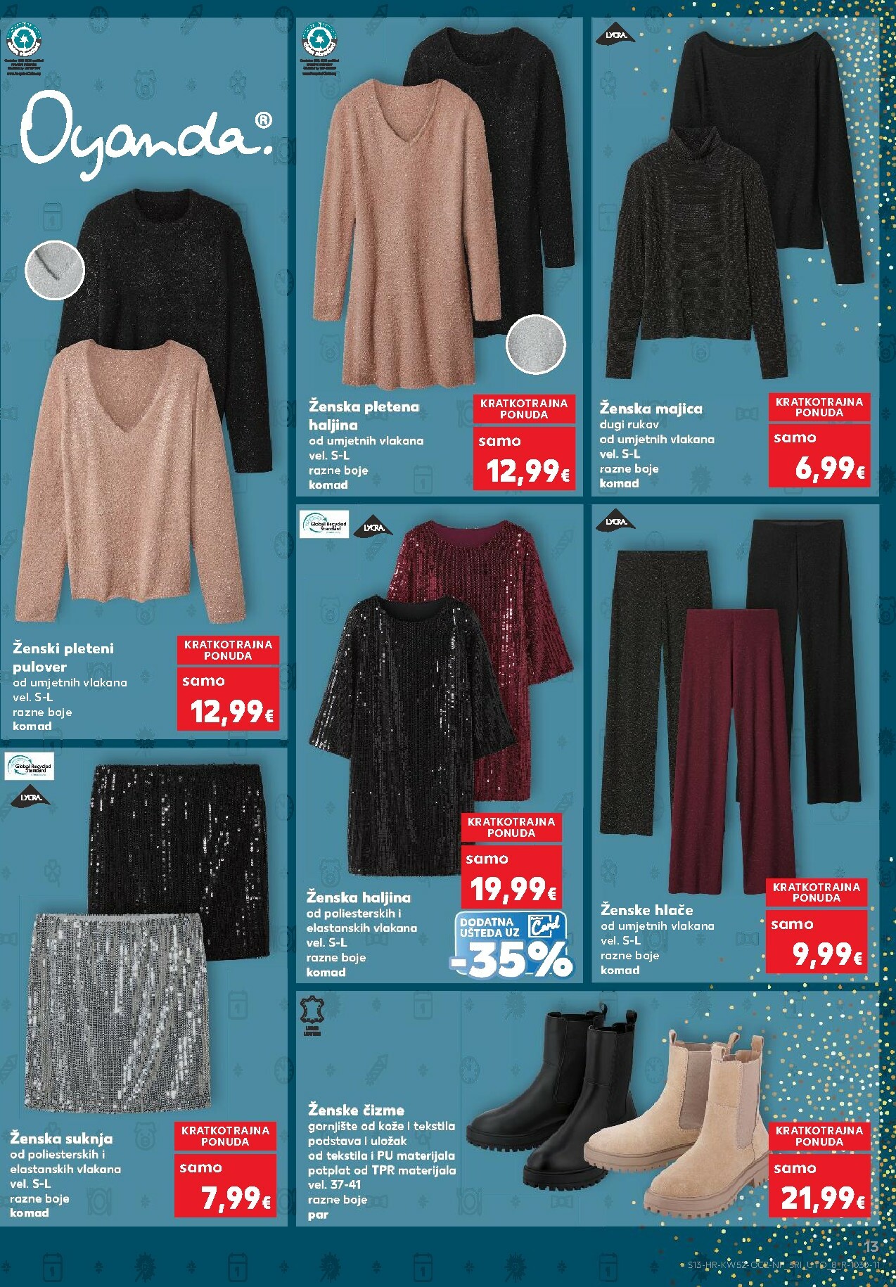 kaufland - Prelistajte katalog Kaufland - Neprehrambenih proizvoda, vrijedi od 27.12. do 01.01. - page: 13