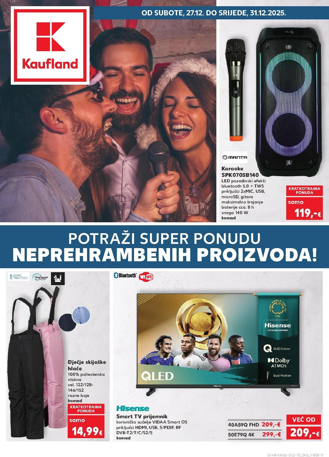 kaufland - Prelistajte katalog Kaufland - Neprehrambenih proizvoda, vrijedi od 27.12. do 01.01.