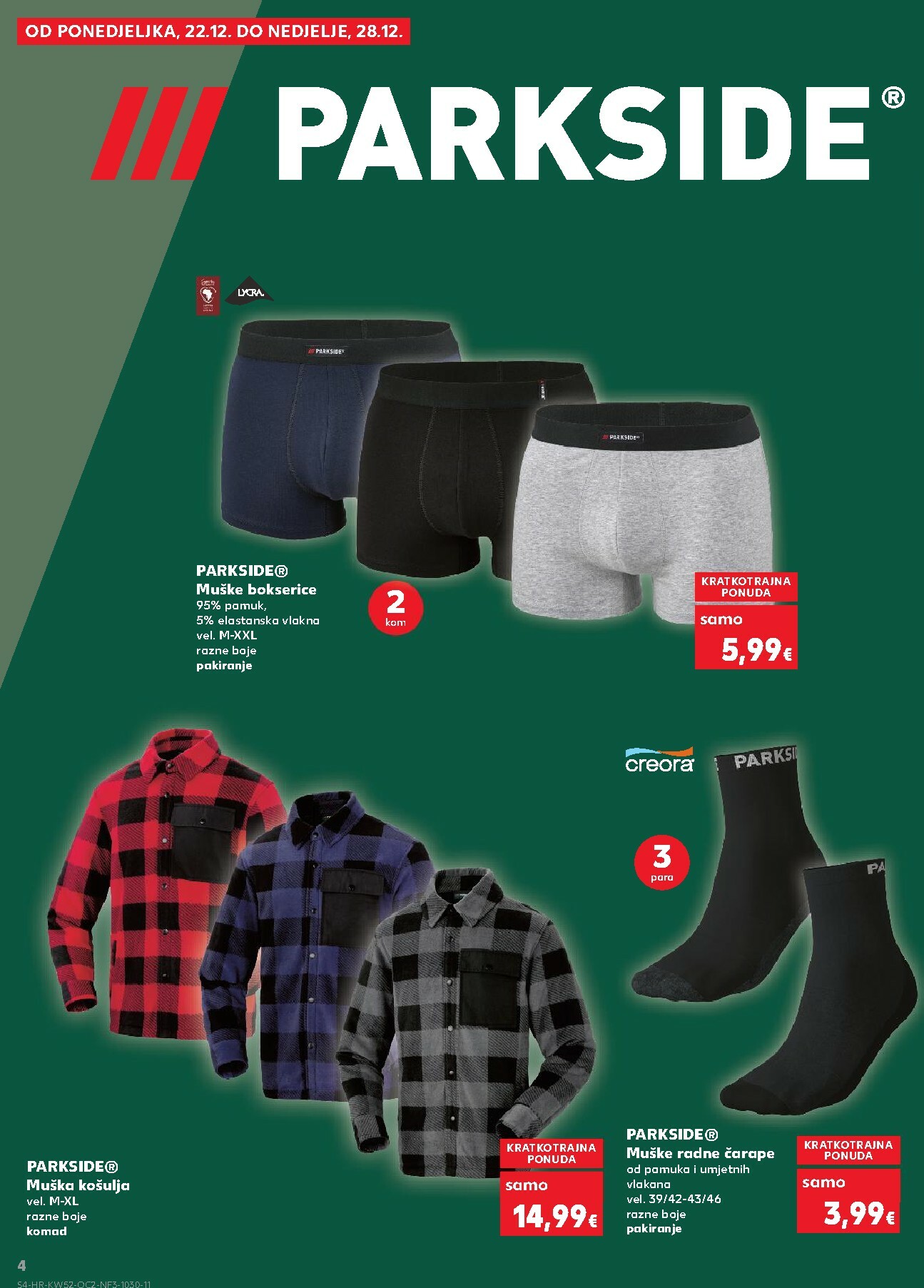kaufland - Prelistajte katalog Kaufland - Neprehrambenih proizvoda, vrijedi od 27.12. do 01.01. - page: 4