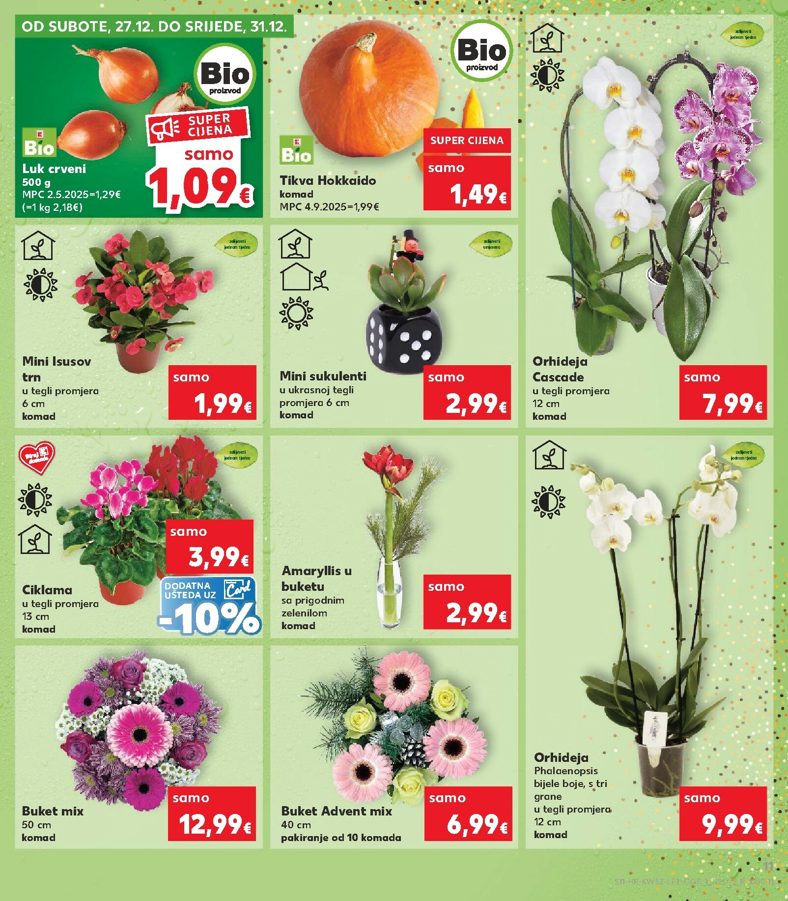 kaufland - Prelistajte katalog Kaufland, vrijedi od 27.12. do 01.01. - page: 11