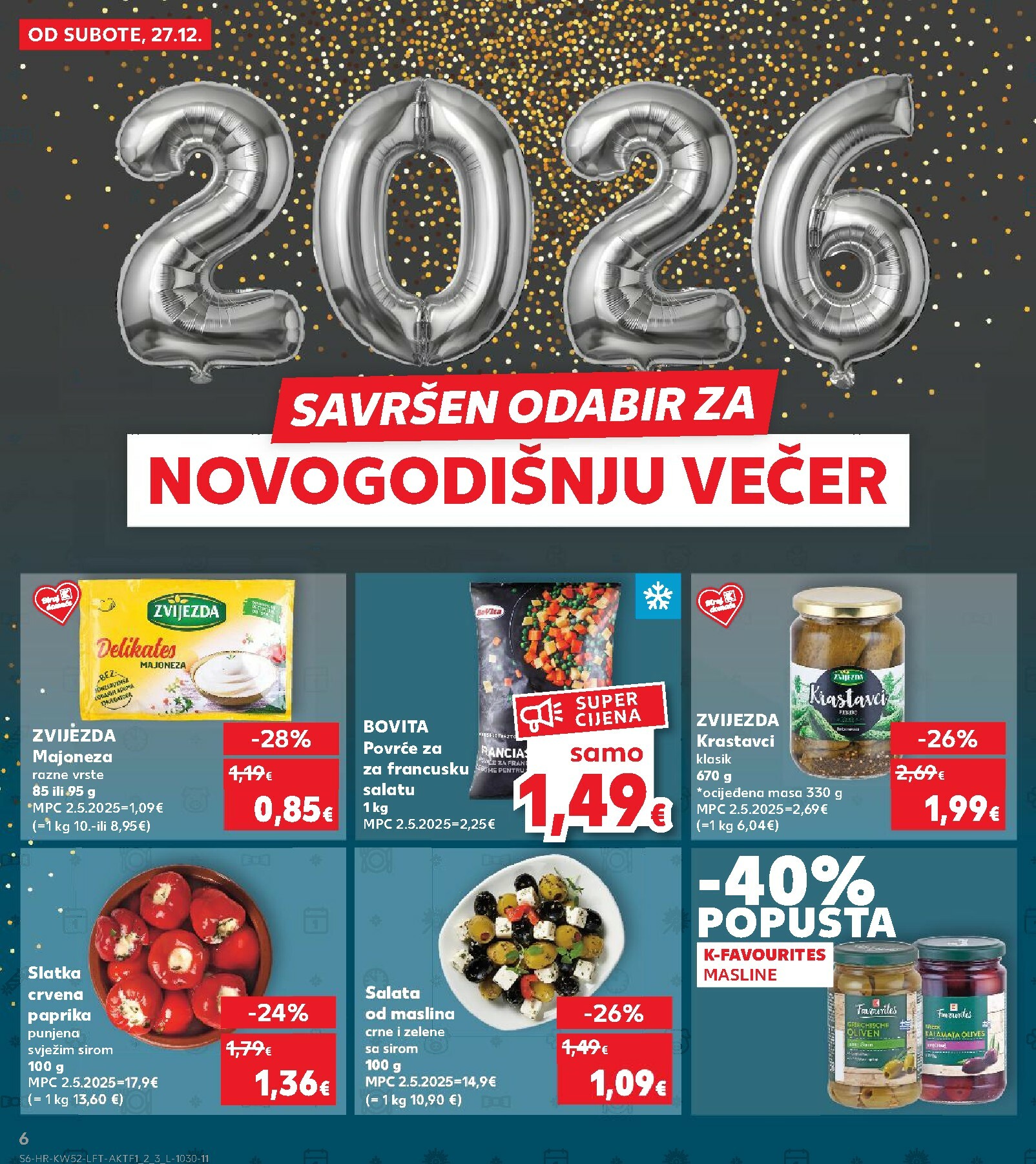 kaufland - Prelistajte katalog Kaufland, vrijedi od 27.12. do 01.01. - page: 6