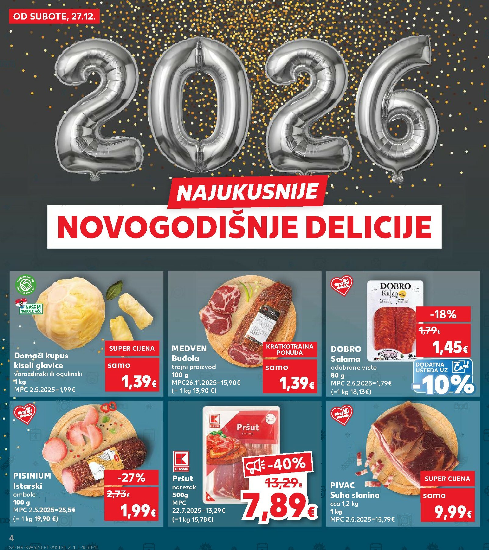 kaufland - Prelistajte katalog Kaufland, vrijedi od 27.12. do 01.01. - page: 4