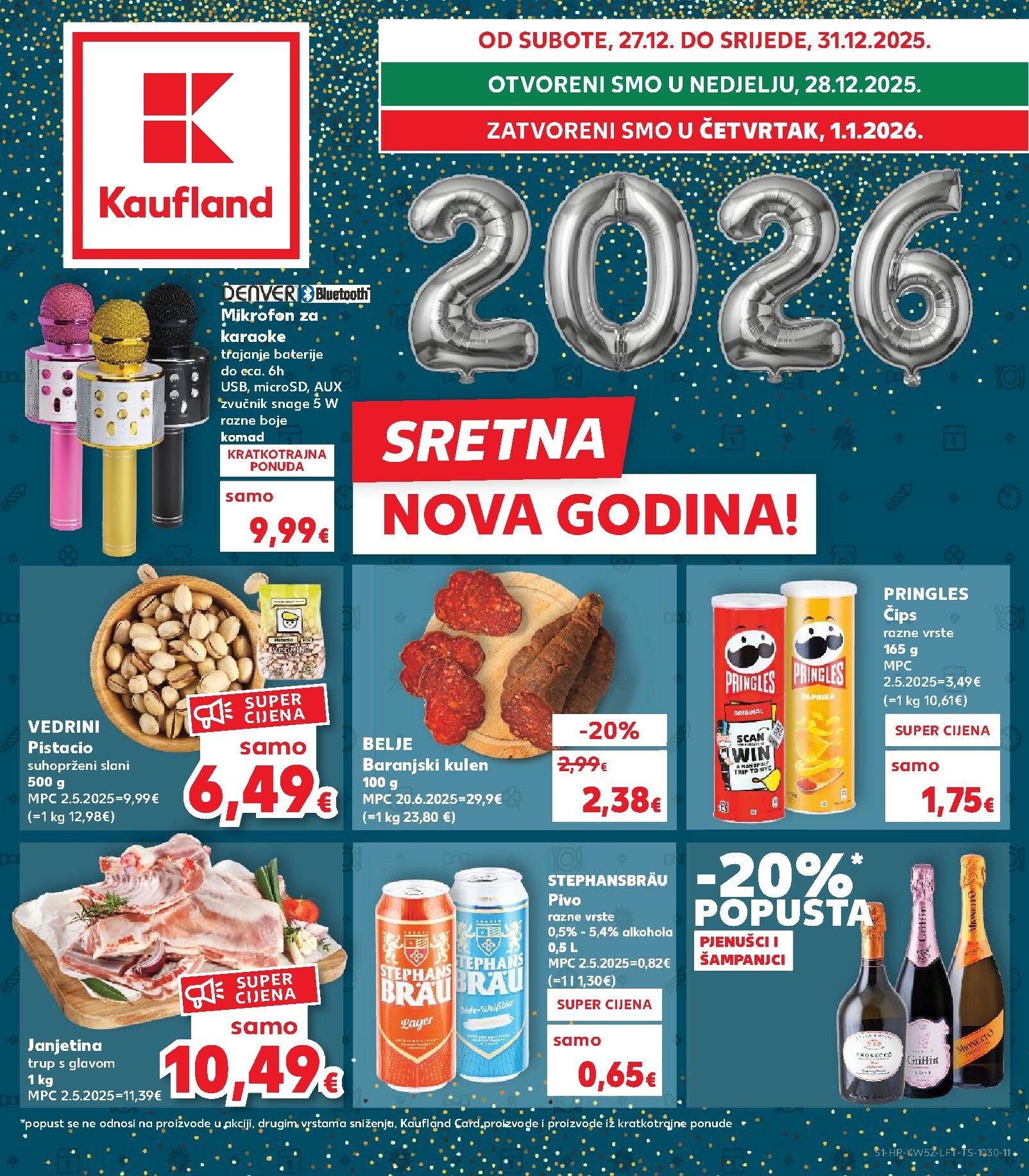 kaufland - Prelistajte katalog Kaufland, vrijedi od 27.12. do 01.01.