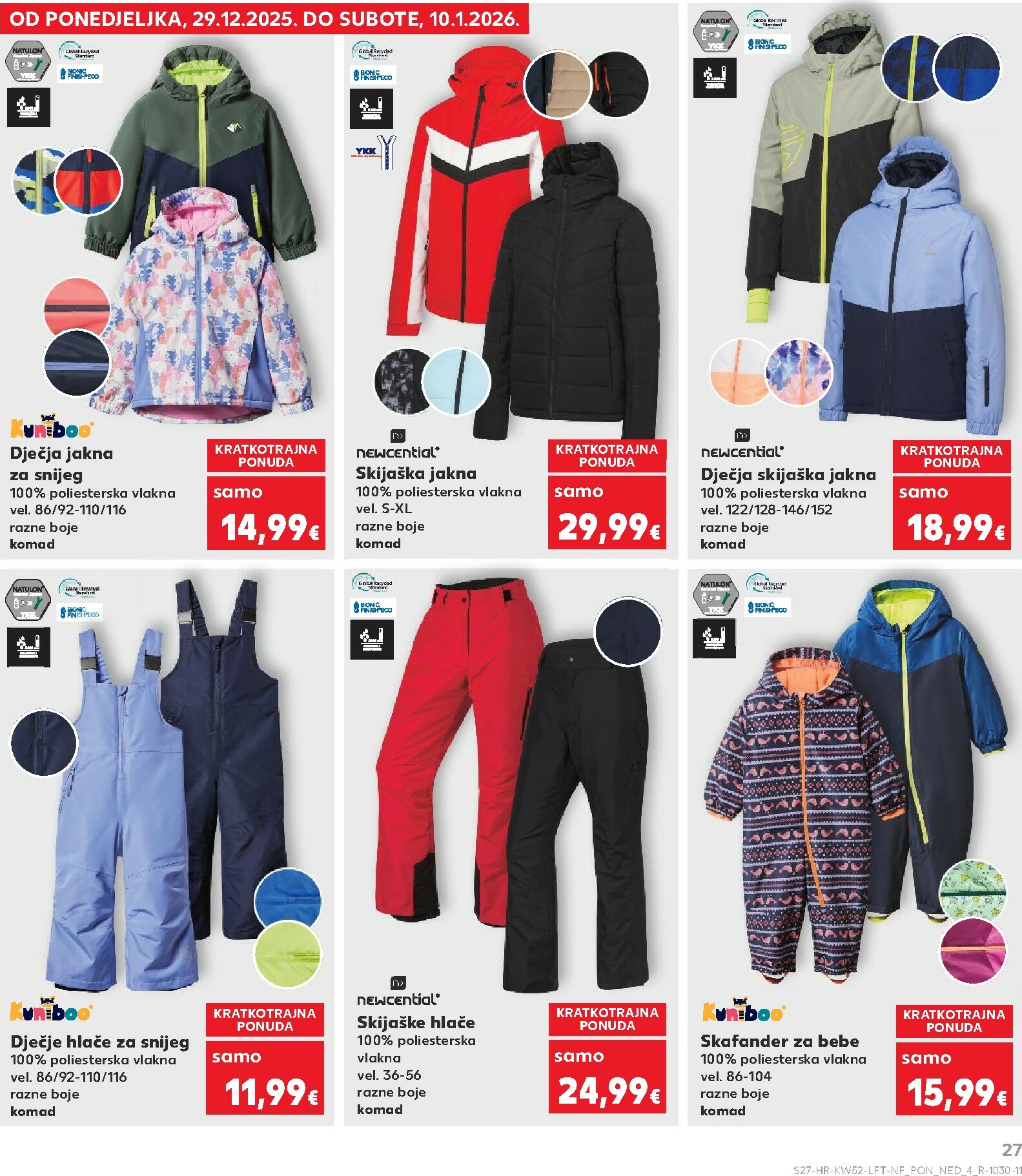 kaufland - Prelistajte katalog Kaufland, vrijedi od 27.12. do 01.01. - page: 27