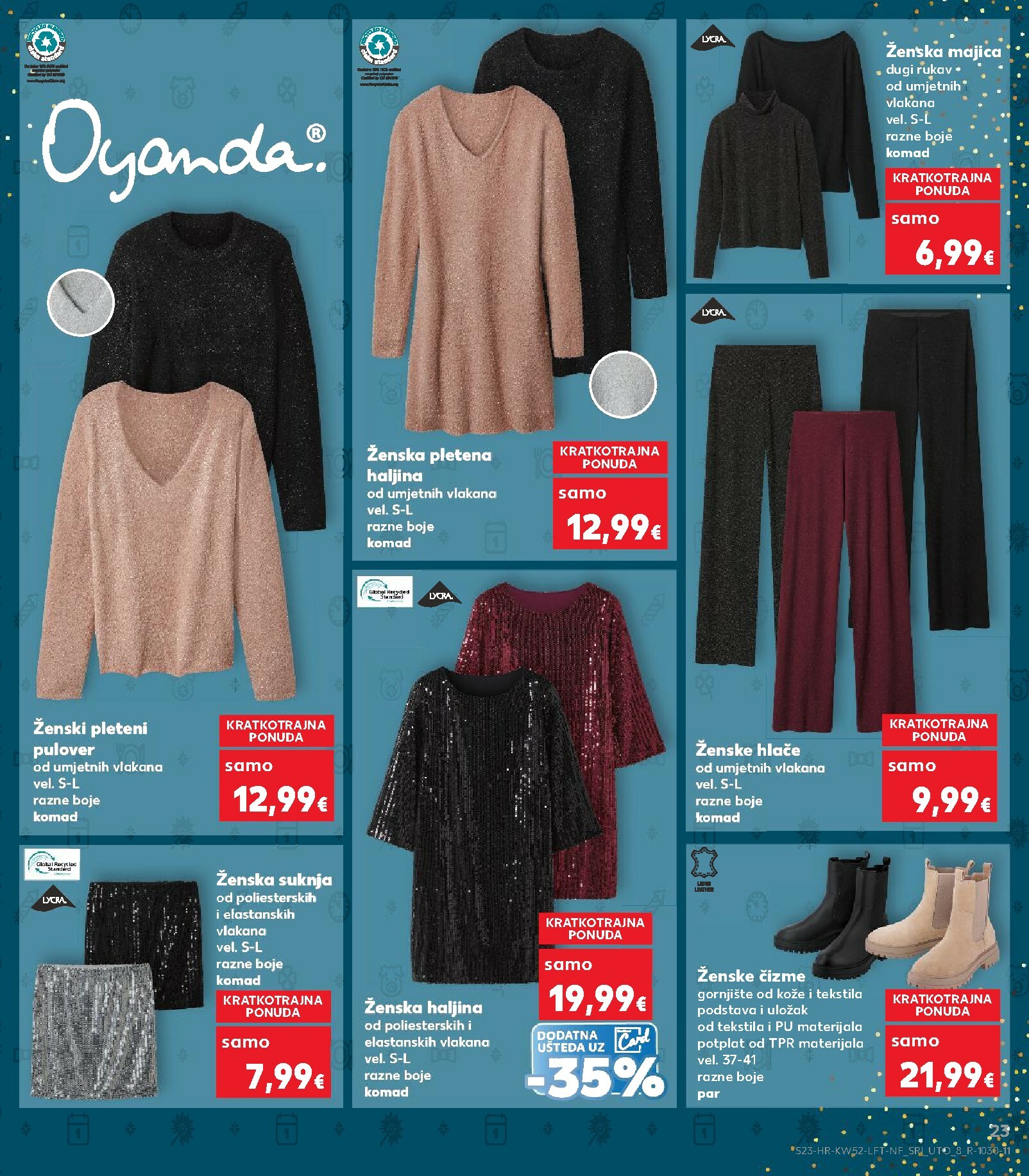 kaufland - Prelistajte katalog Kaufland, vrijedi od 27.12. do 01.01. - page: 23