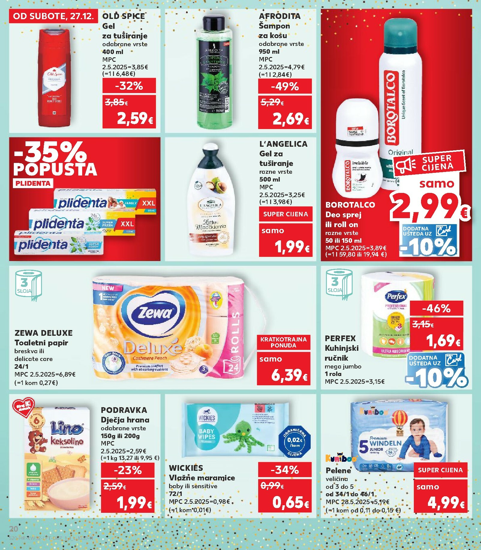 kaufland - Prelistajte katalog Kaufland, vrijedi od 27.12. do 01.01. - page: 20