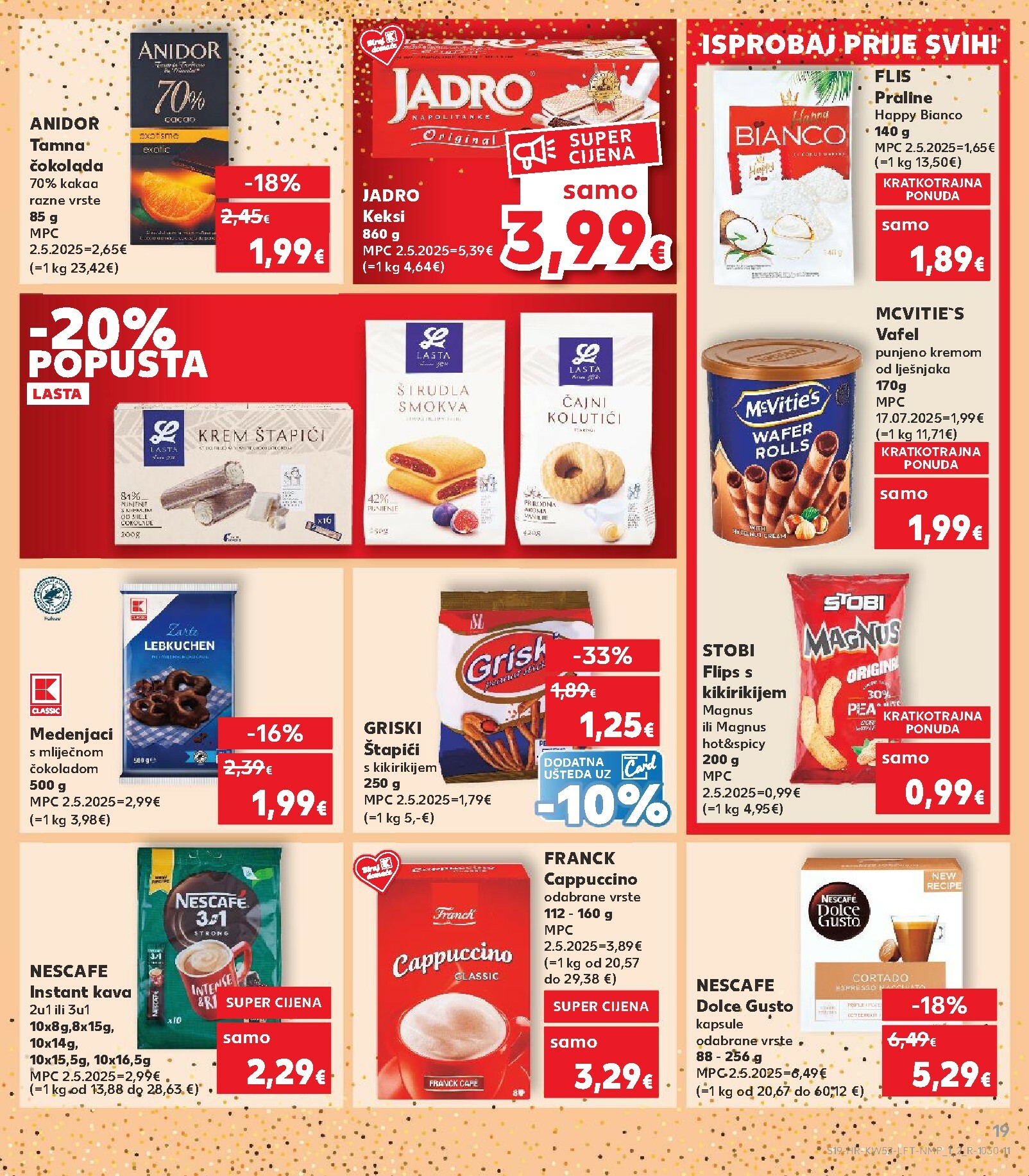kaufland - Prelistajte katalog Kaufland, vrijedi od 27.12. do 01.01. - page: 19