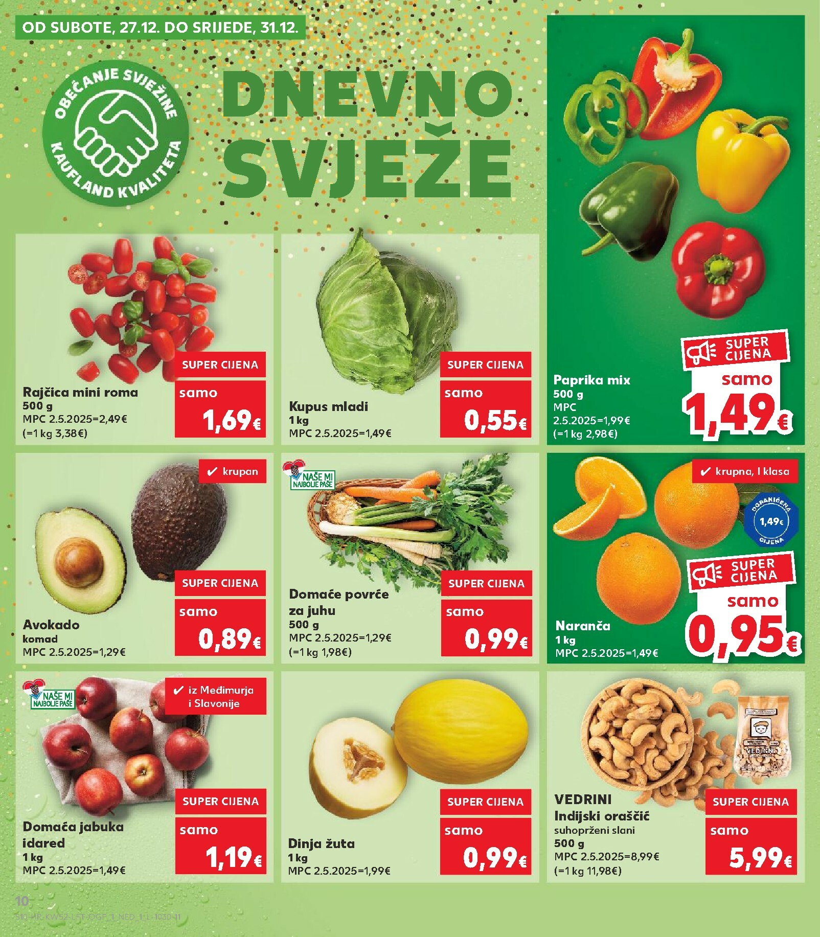 kaufland - Prelistajte katalog Kaufland, vrijedi od 27.12. do 01.01. - page: 10