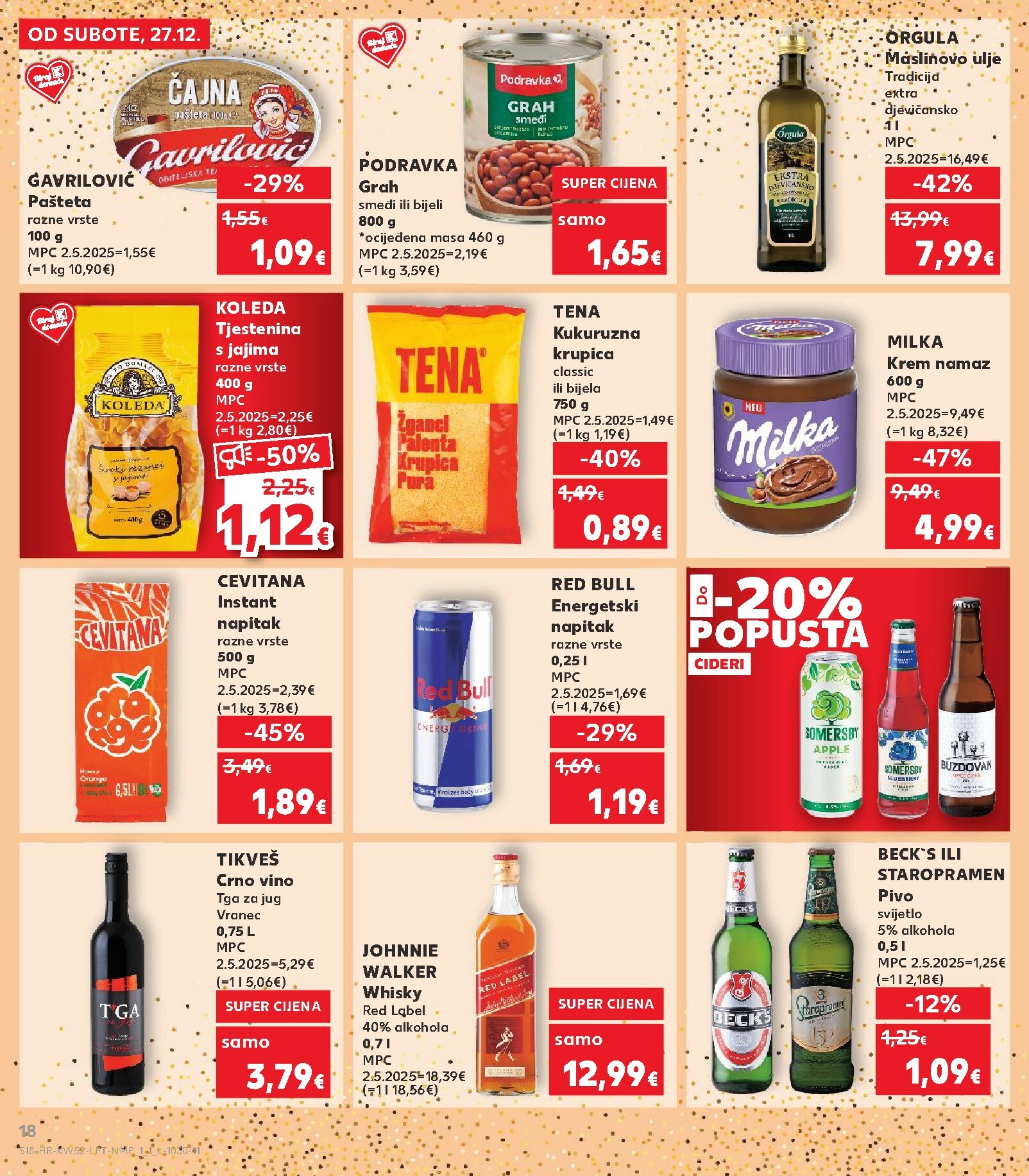 kaufland - Prelistajte katalog Kaufland, vrijedi od 27.12. do 01.01. - page: 18