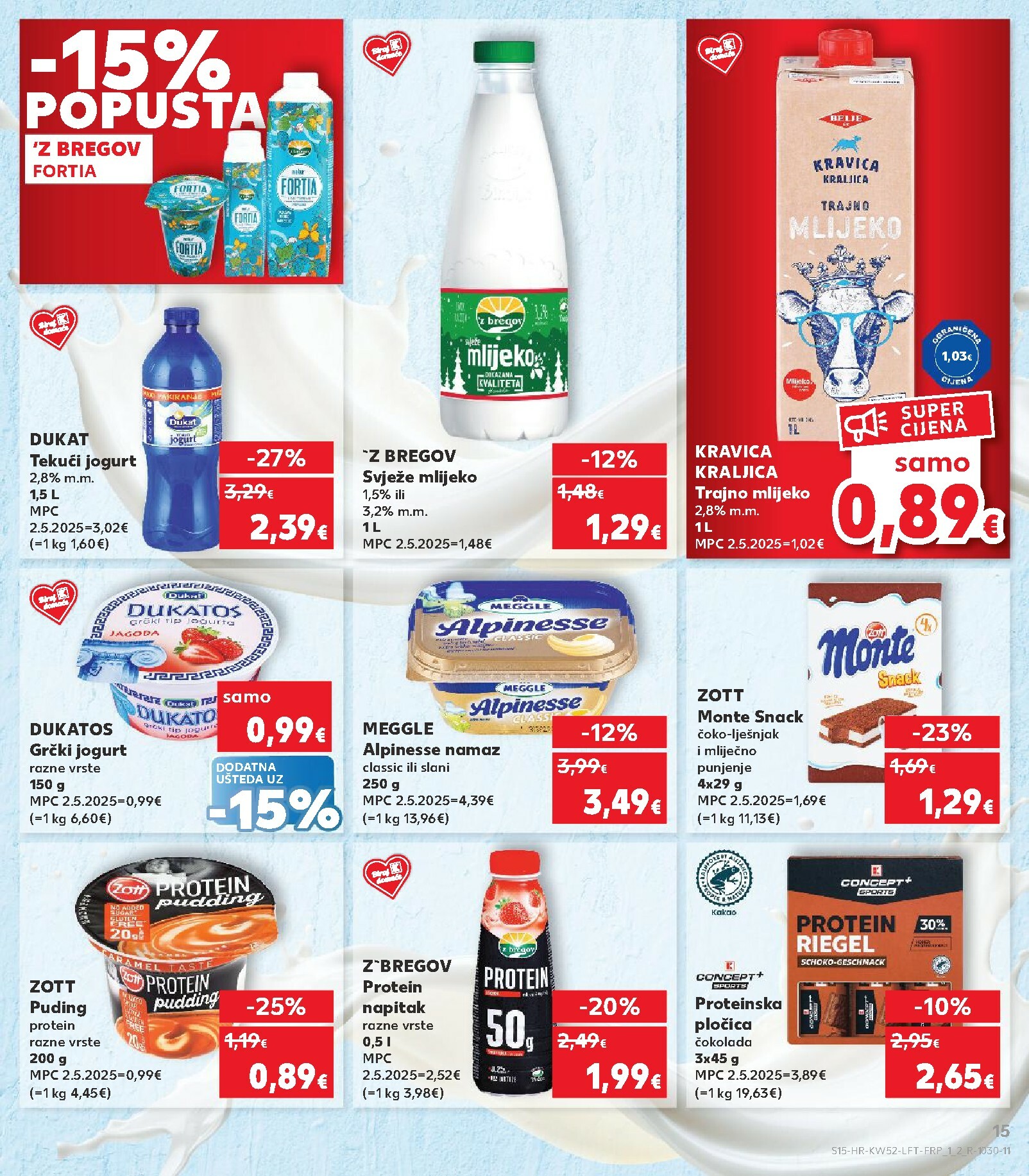 kaufland - Prelistajte katalog Kaufland, vrijedi od 27.12. do 01.01. - page: 15