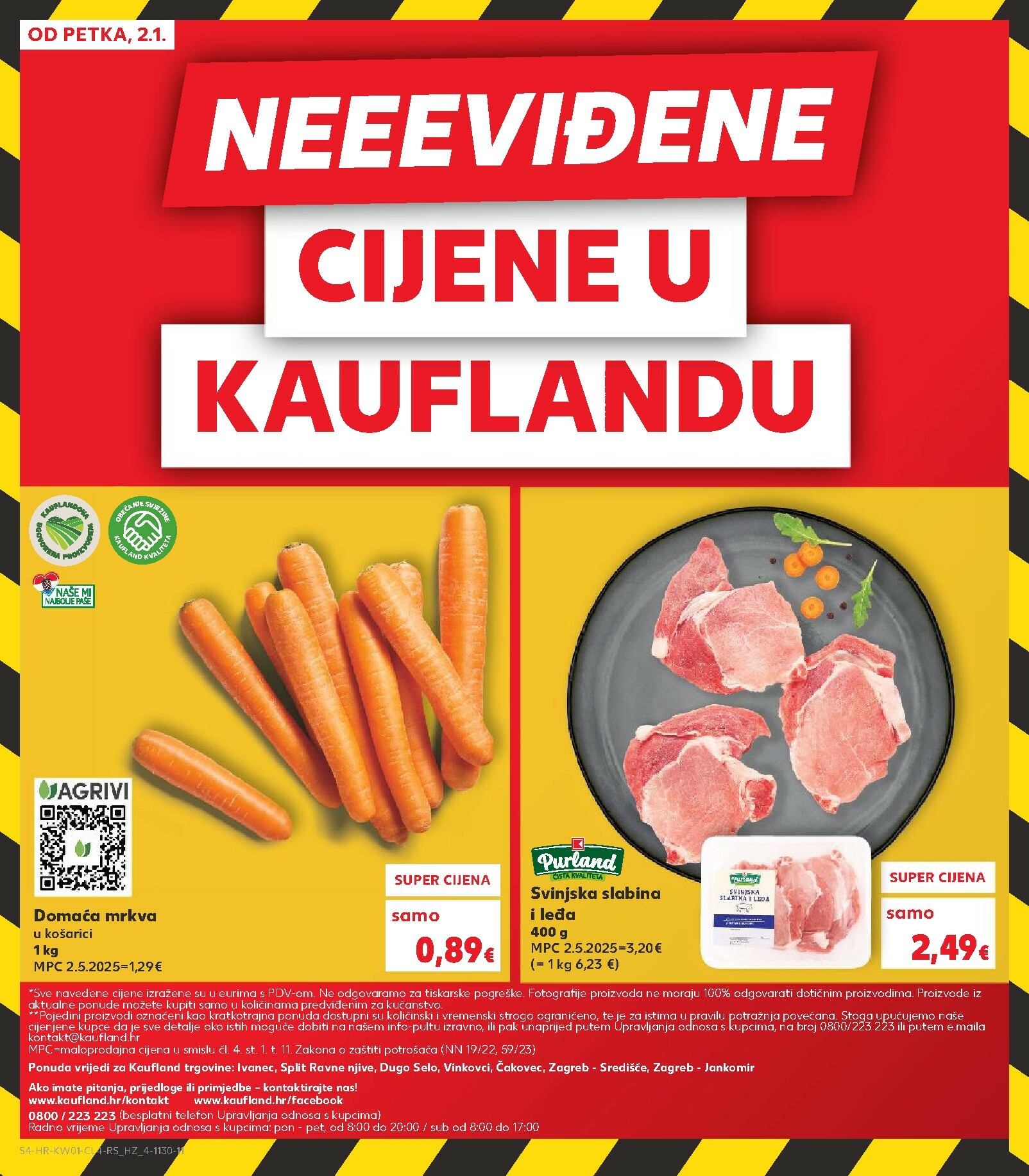kaufland - Prelistajte katalog Kaufland - Neeeviđene cijene, vrijedi od 02.01. do 05.01. - page: 4