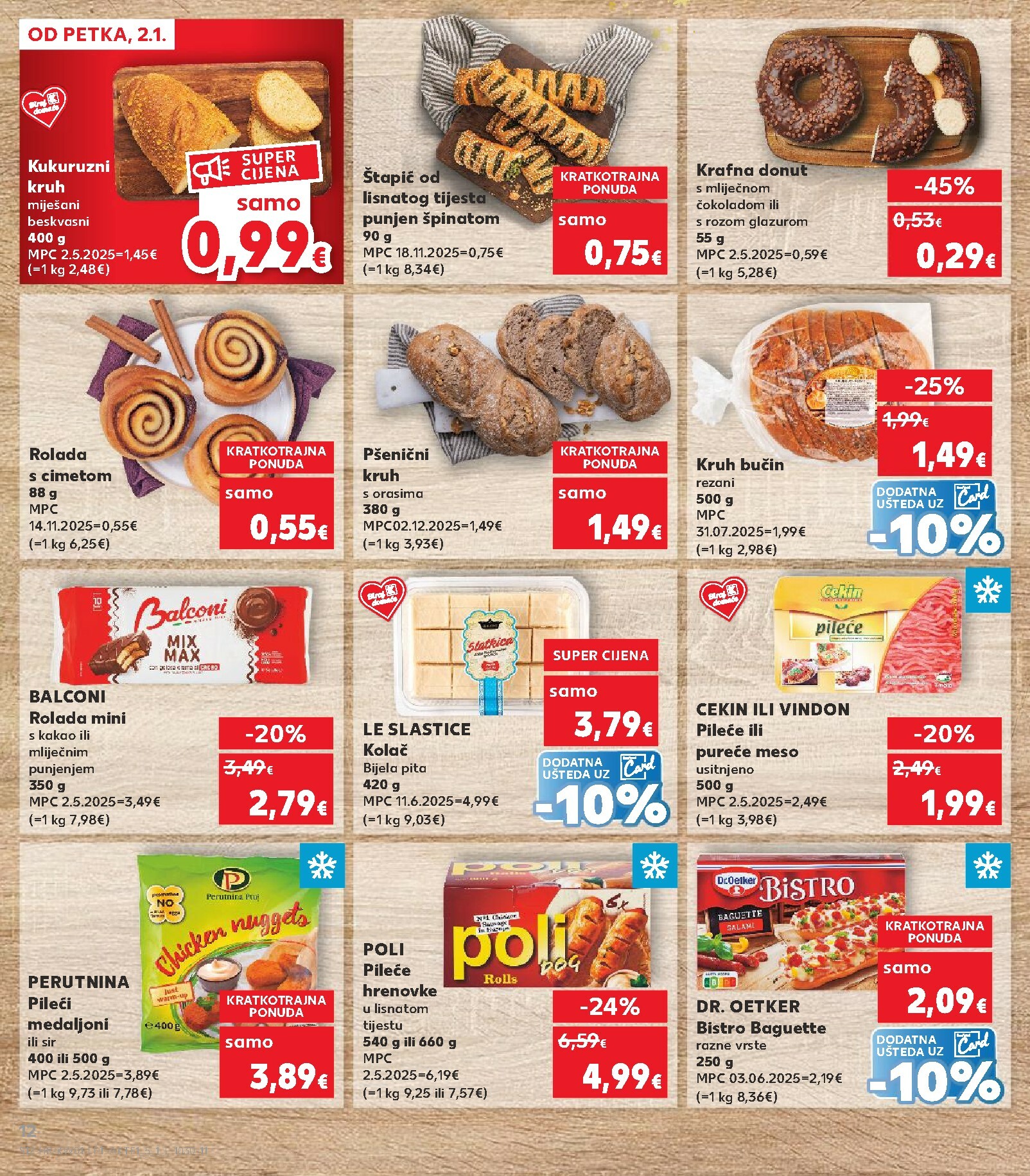 kaufland - Prelistajte katalog Kaufland, vrijedi od 02.01. do 05.01. - page: 12