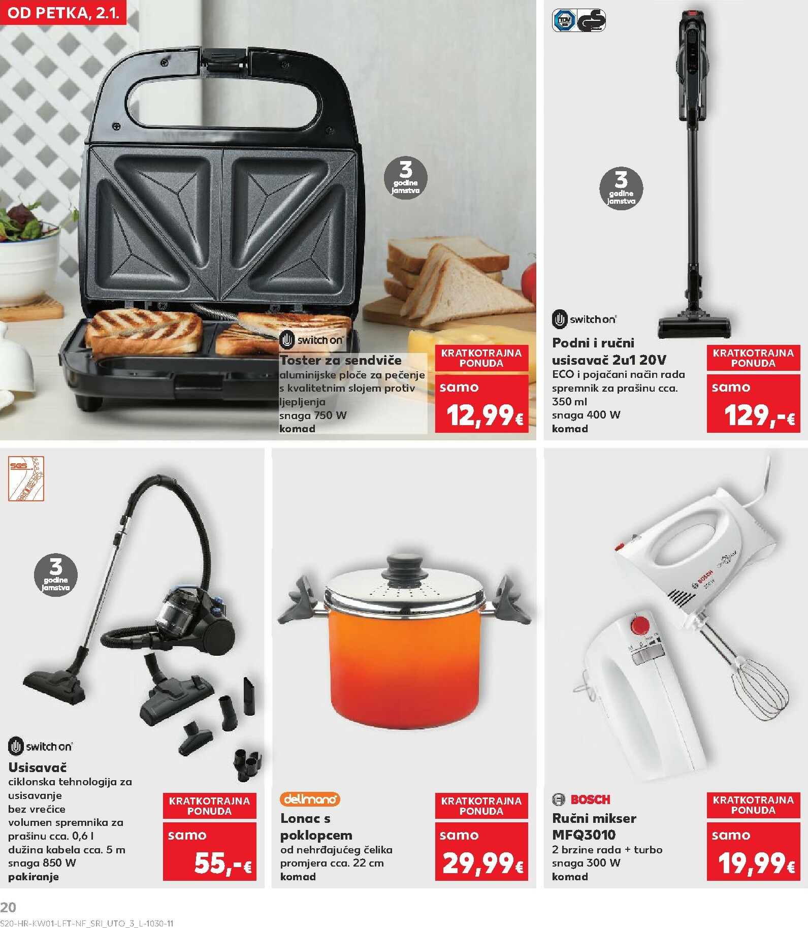 kaufland - Prelistajte katalog Kaufland, vrijedi od 02.01. do 05.01. - page: 20