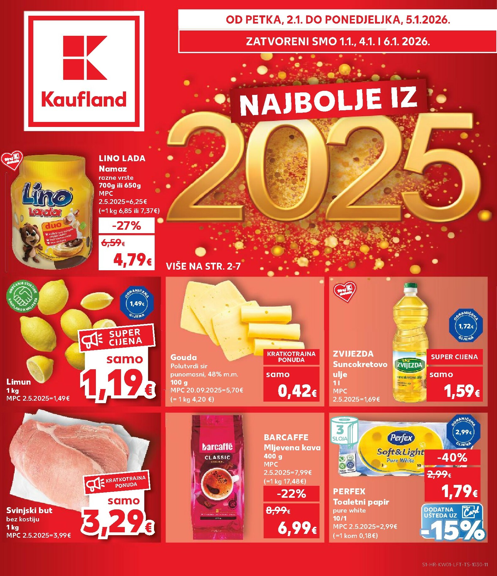 kaufland - Prelistajte katalog Kaufland, vrijedi od 02.01. do 05.01.