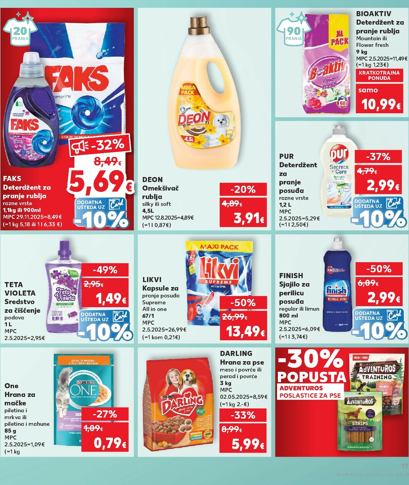 kaufland - Prelistajte katalog Kaufland, vrijedi od 02.01. do 05.01. - page: 17