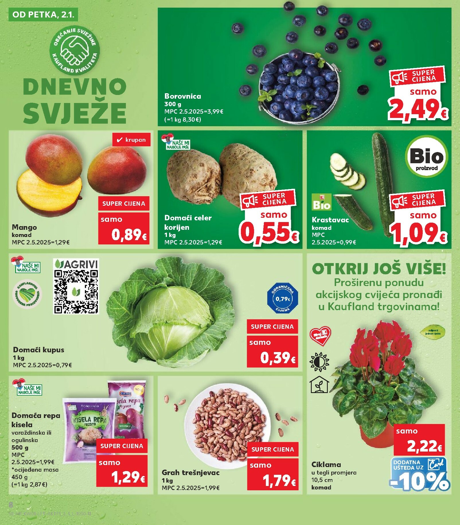 kaufland - Prelistajte katalog Kaufland, vrijedi od 02.01. do 05.01. - page: 8