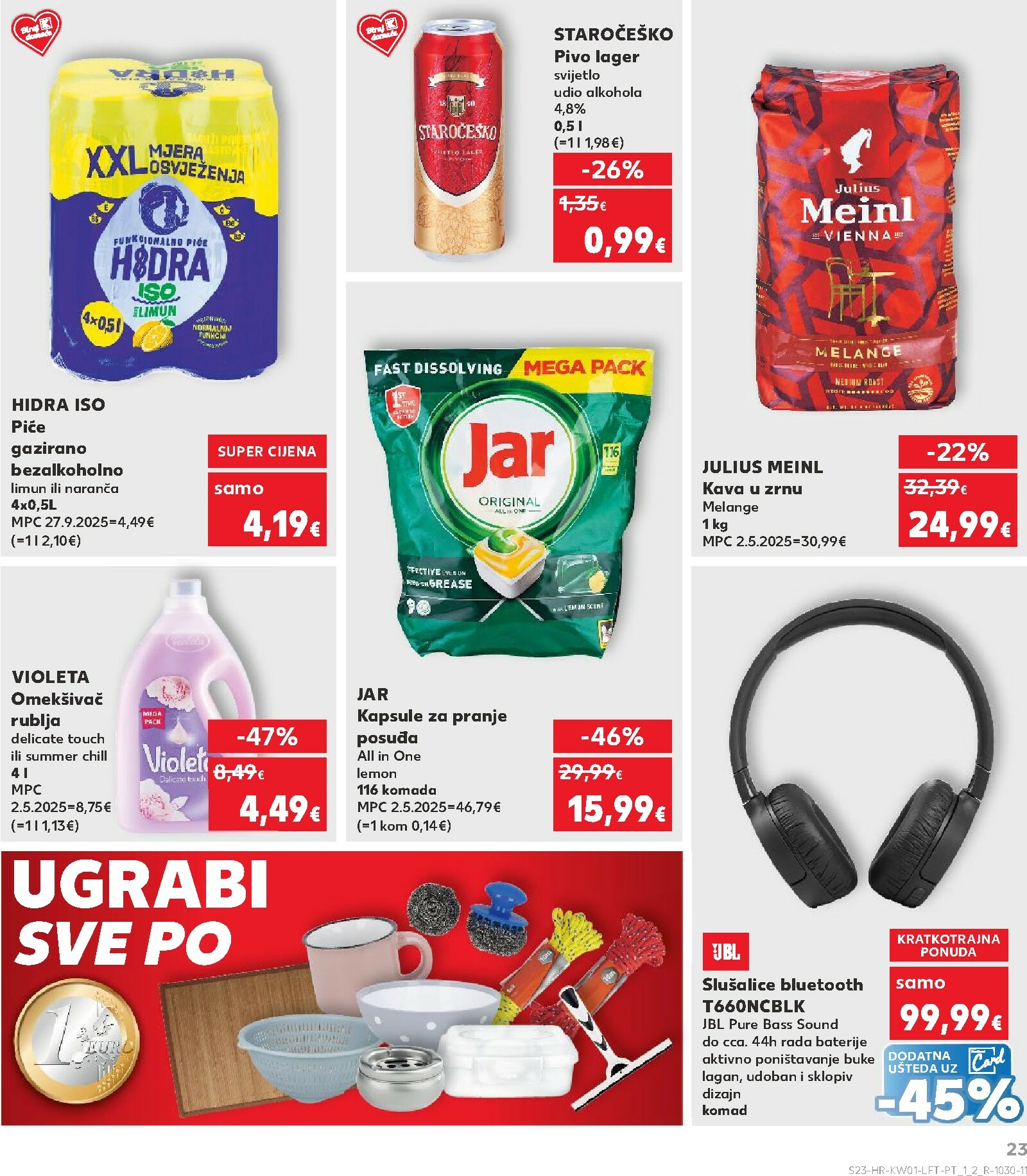 kaufland - Prelistajte katalog Kaufland, vrijedi od 02.01. do 05.01. - page: 23