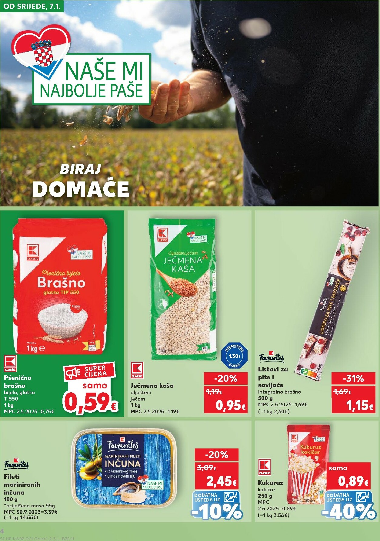 kaufland - Prelistajte katalog Kaufland - Želiš još bogatiju ponudu, vrijedi od 07.01. do 13.01. - page: 4