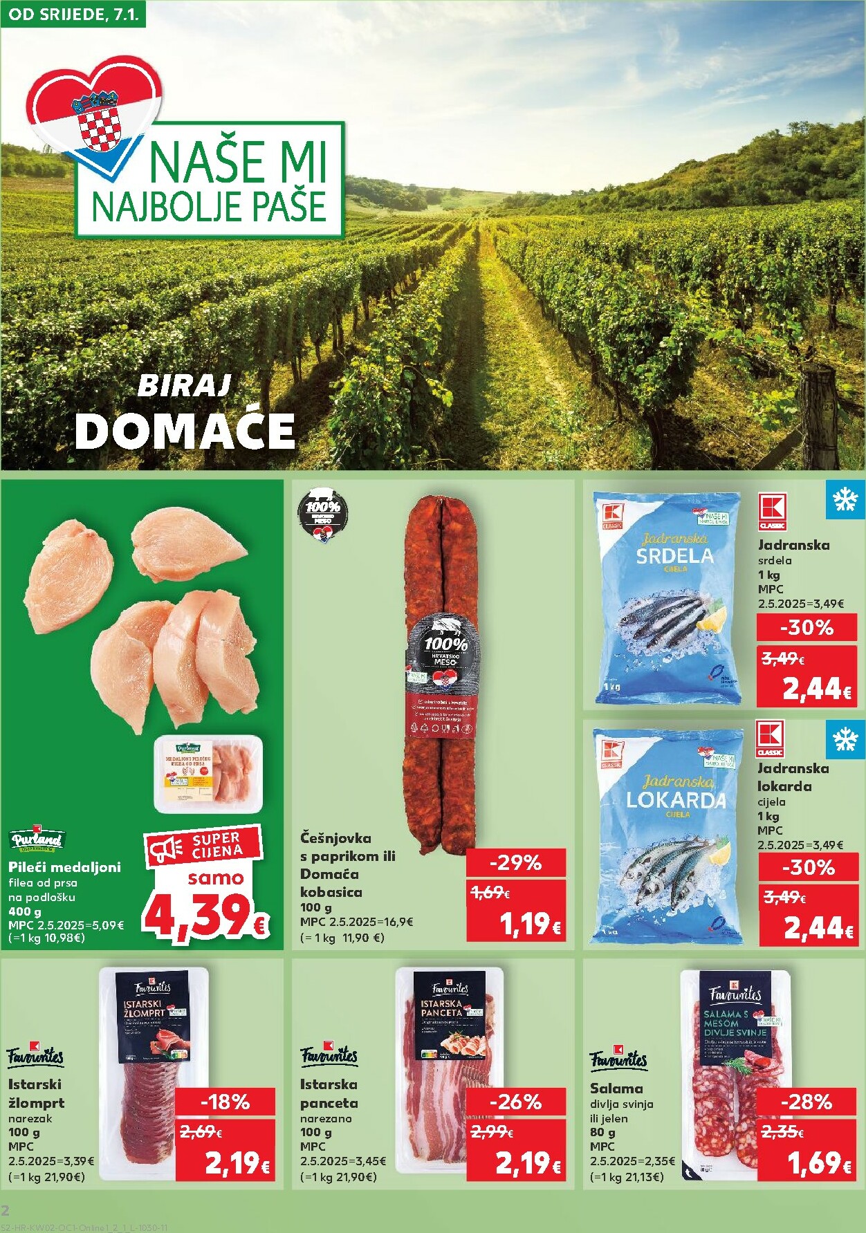kaufland - Prelistajte katalog Kaufland - Želiš još bogatiju ponudu, vrijedi od 07.01. do 13.01. - page: 2