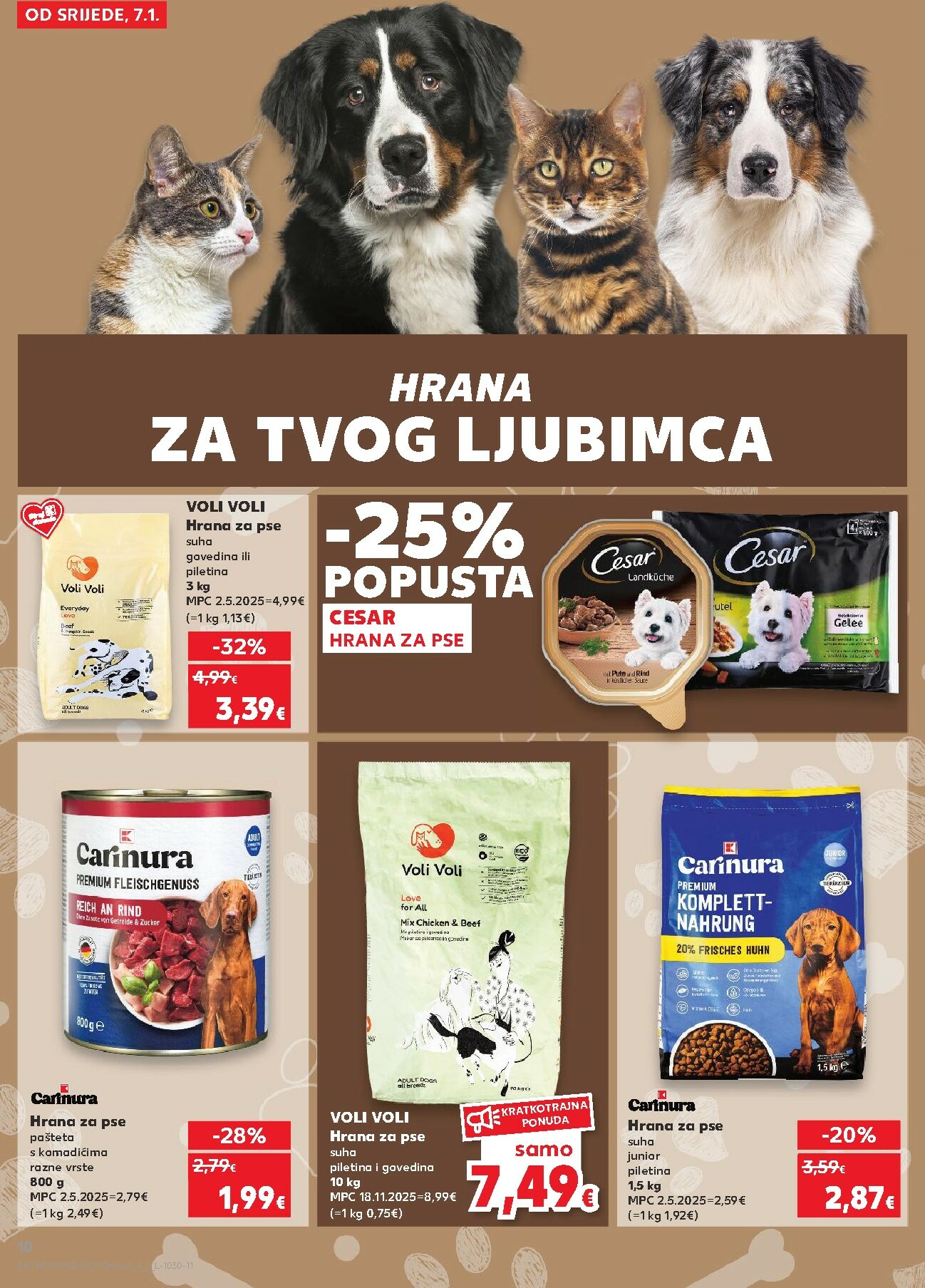 kaufland - Prelistajte katalog Kaufland - Želiš još bogatiju ponudu, vrijedi od 07.01. do 13.01. - page: 10