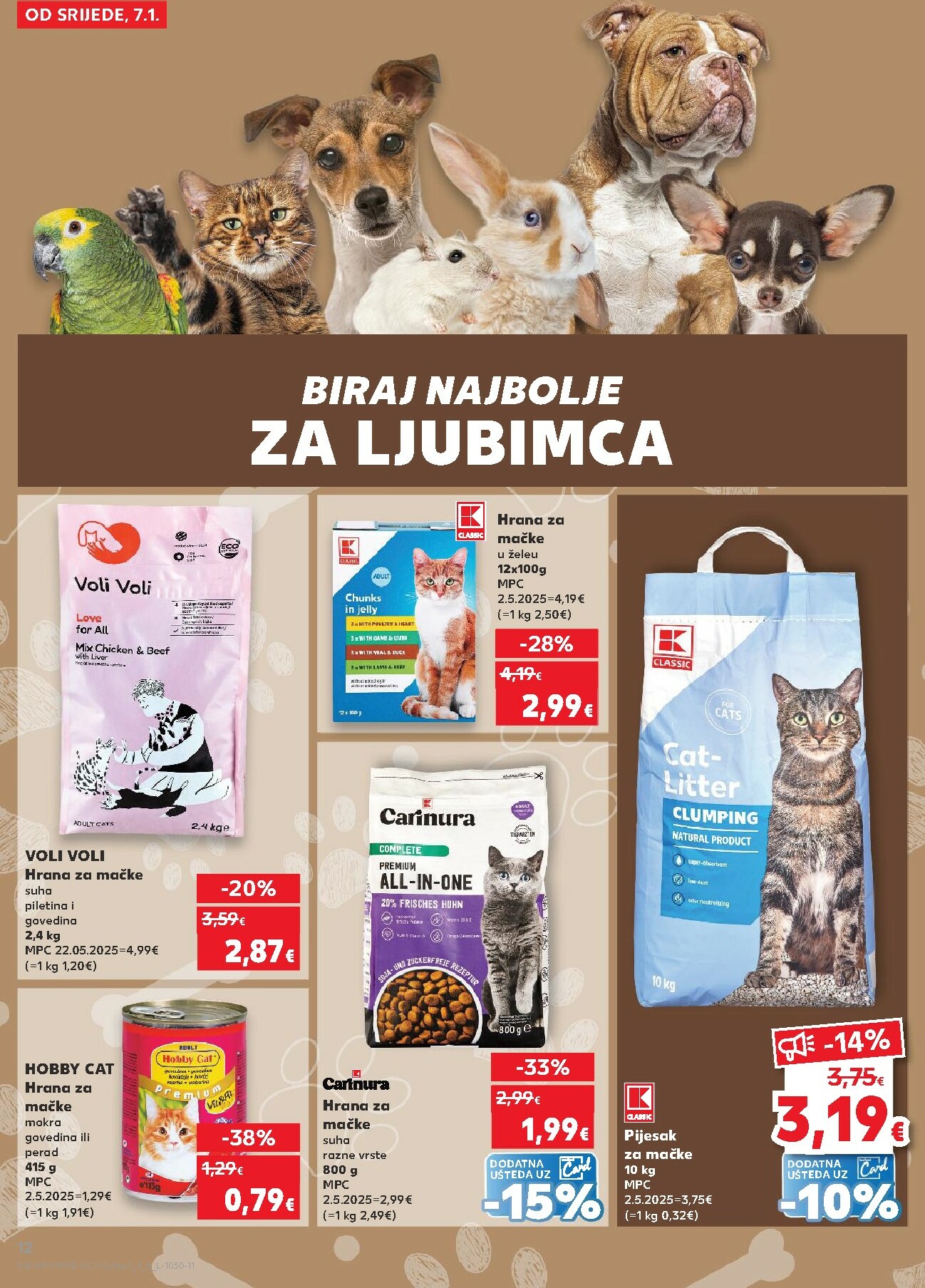 kaufland - Prelistajte katalog Kaufland - Želiš još bogatiju ponudu, vrijedi od 07.01. do 13.01. - page: 12