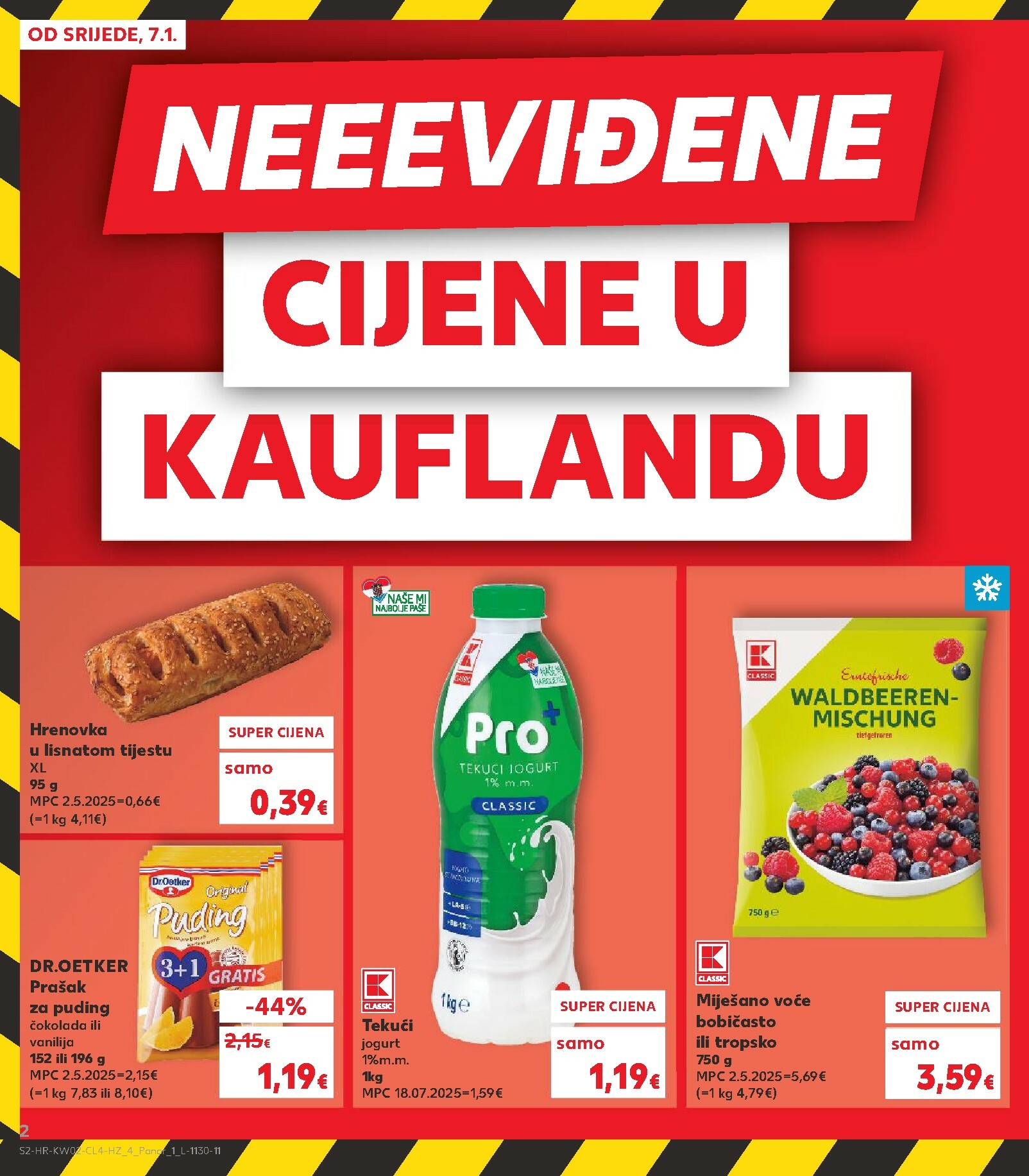 kaufland - Prelistajte katalog Kaufland - Cijene, vrijedi od 07.01. do 13.01. - page: 2