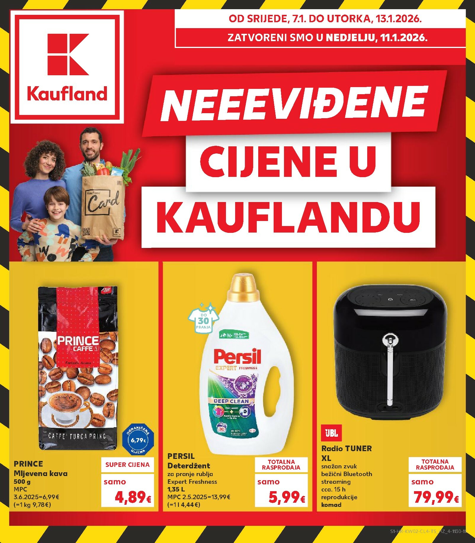 kaufland - Prelistajte katalog Kaufland - Cijene, vrijedi od 07.01. do 13.01.