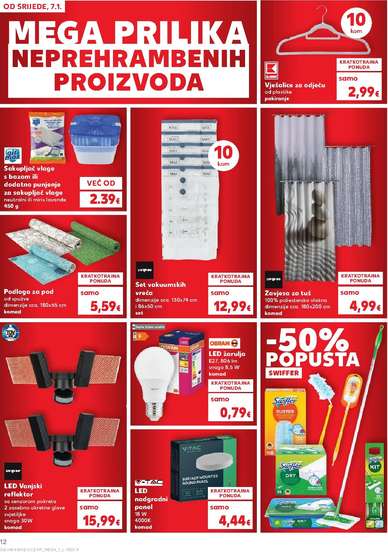 kaufland - Prelistajte katalog Kaufland - Neprehrambenih proizvoda, vrijedi od 07.01. do 13.01. - page: 12