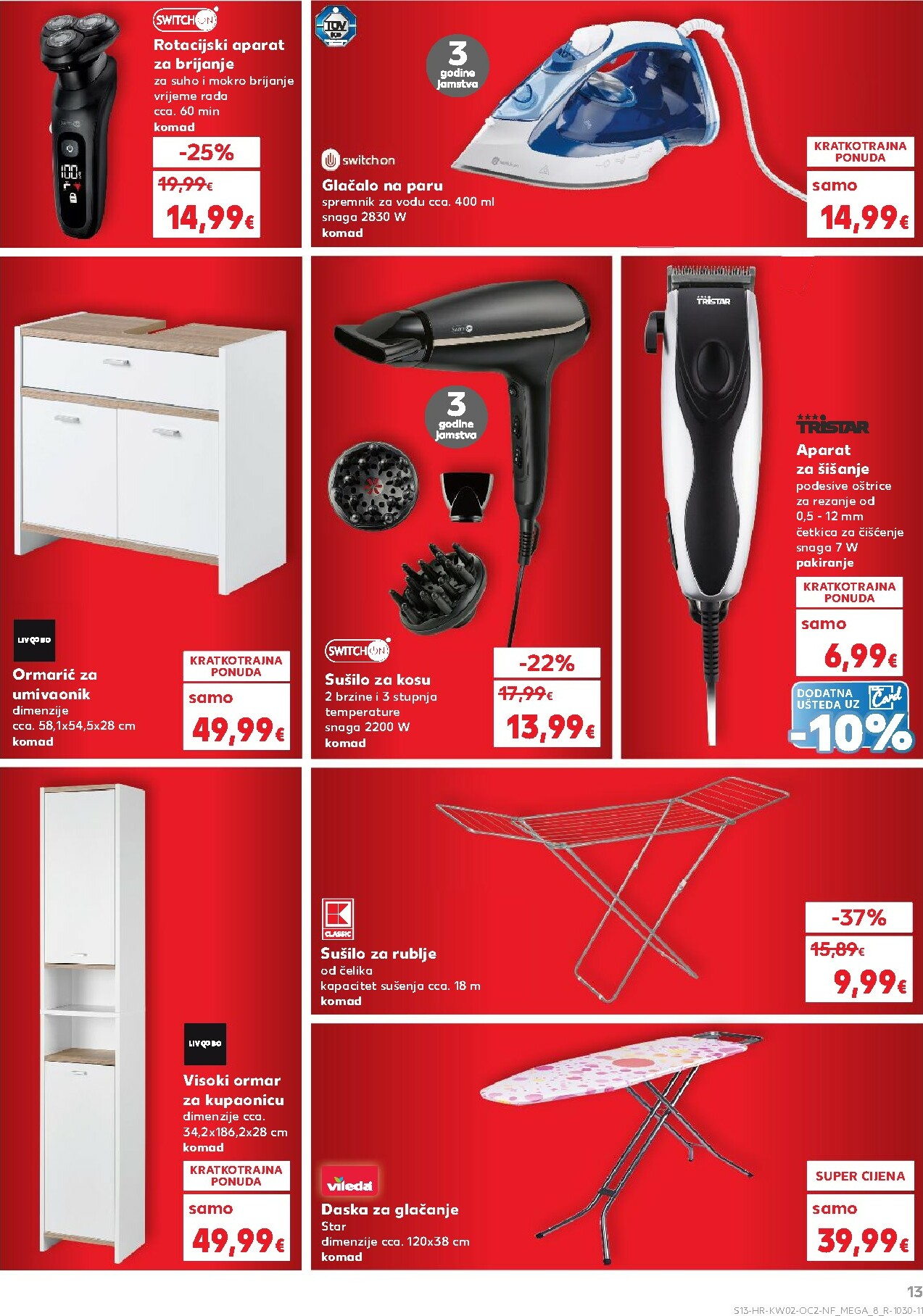 kaufland - Prelistajte katalog Kaufland - Neprehrambenih proizvoda, vrijedi od 07.01. do 13.01. - page: 13