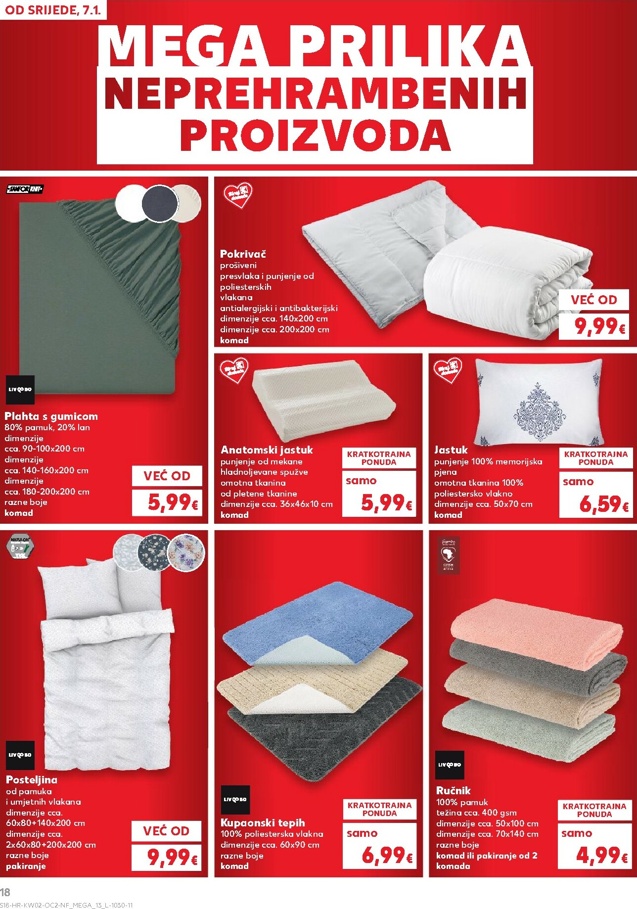 kaufland - Prelistajte katalog Kaufland - Neprehrambenih proizvoda, vrijedi od 07.01. do 13.01. - page: 18