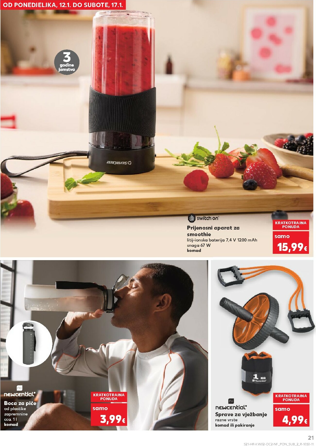 kaufland - Prelistajte katalog Kaufland - Neprehrambenih proizvoda, vrijedi od 07.01. do 13.01. - page: 21