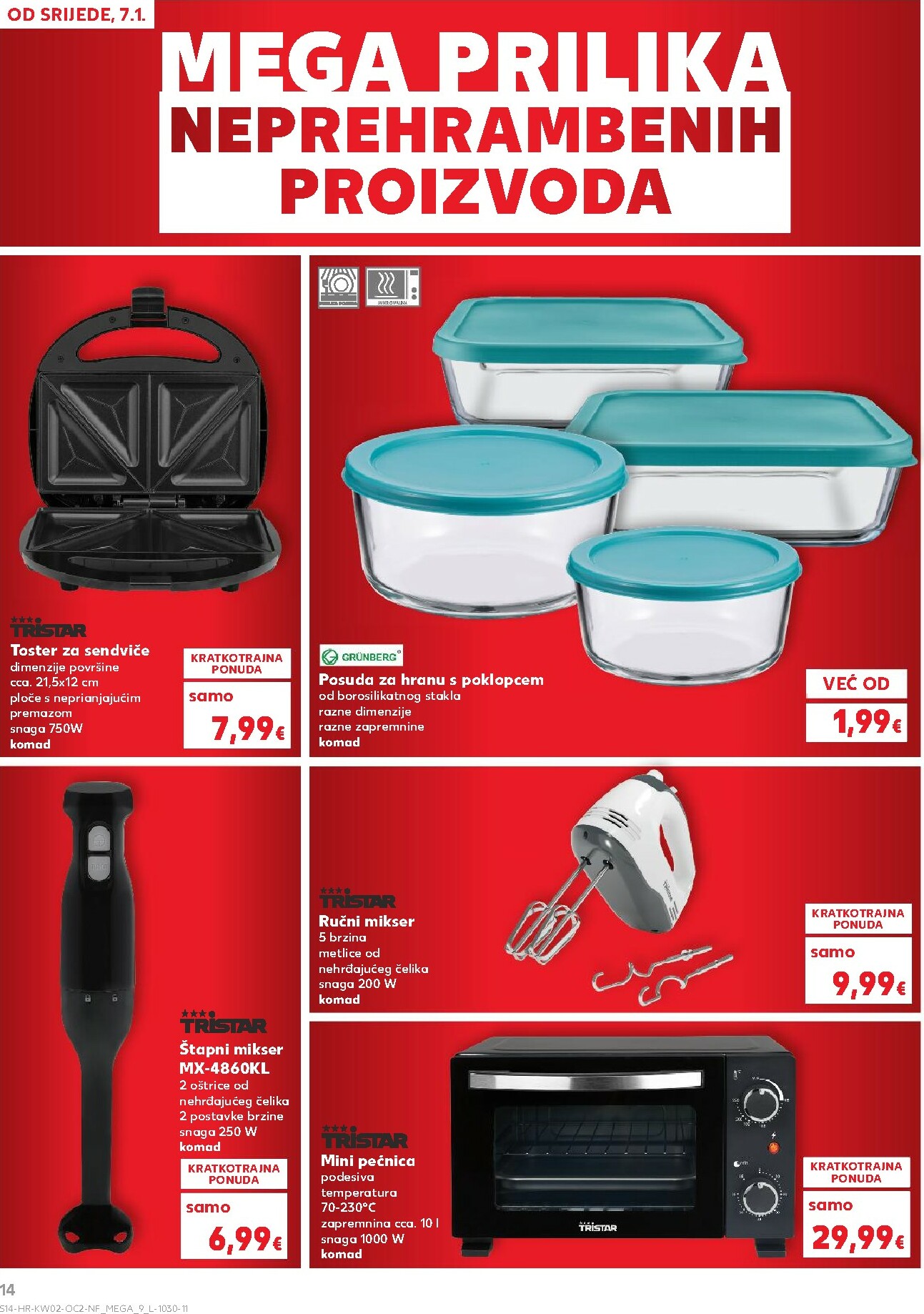kaufland - Prelistajte katalog Kaufland - Neprehrambenih proizvoda, vrijedi od 07.01. do 13.01. - page: 14