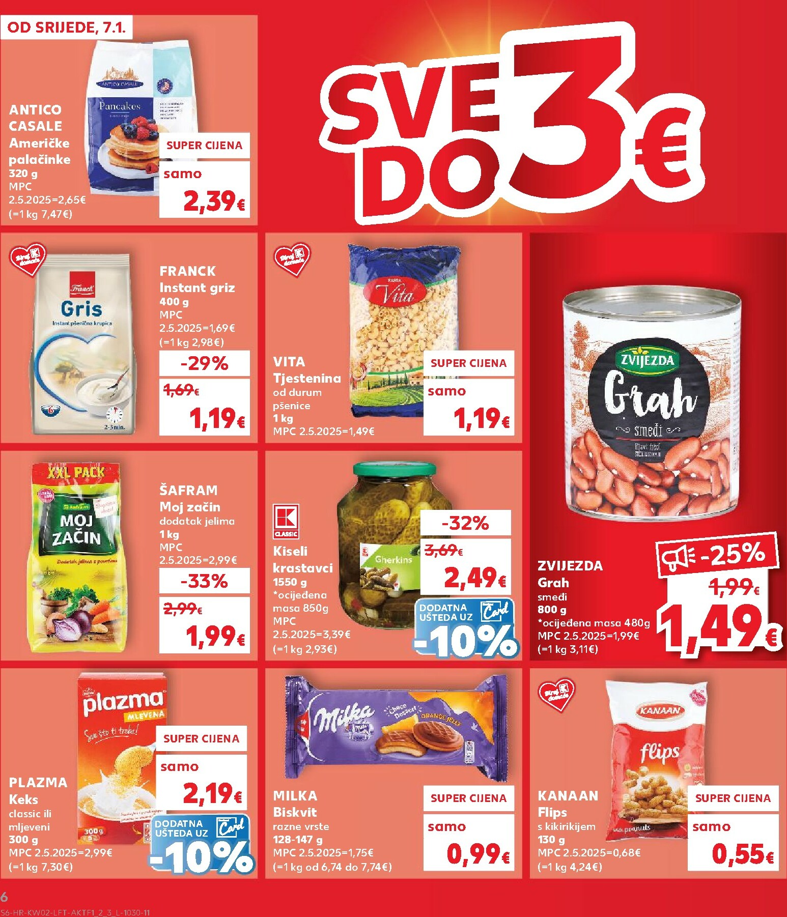 kaufland - Prelistajte katalog Kaufland, vrijedi od 07.01. do 13.01. - page: 6