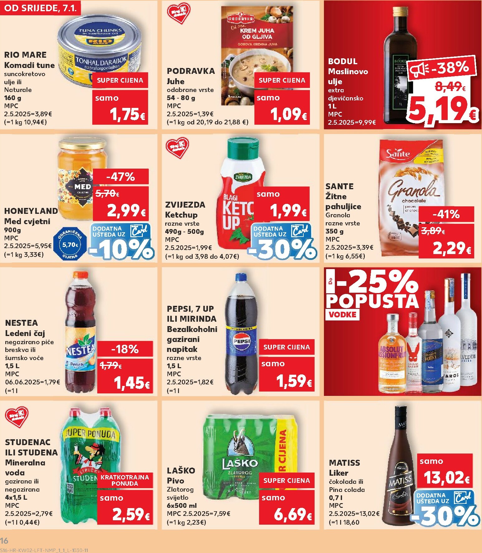 kaufland - Prelistajte katalog Kaufland, vrijedi od 07.01. do 13.01. - page: 16