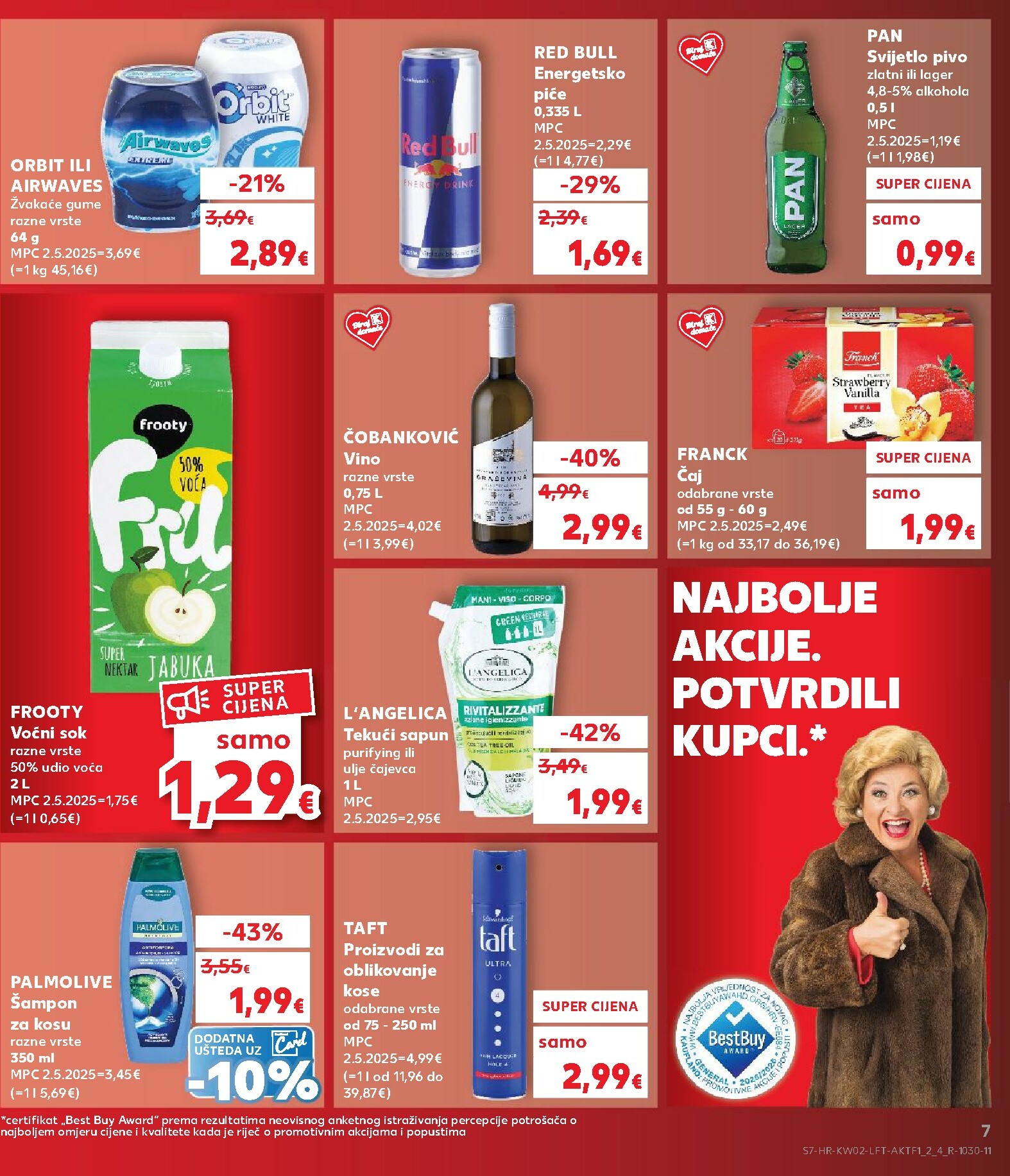 kaufland - Prelistajte katalog Kaufland, vrijedi od 07.01. do 13.01. - page: 7