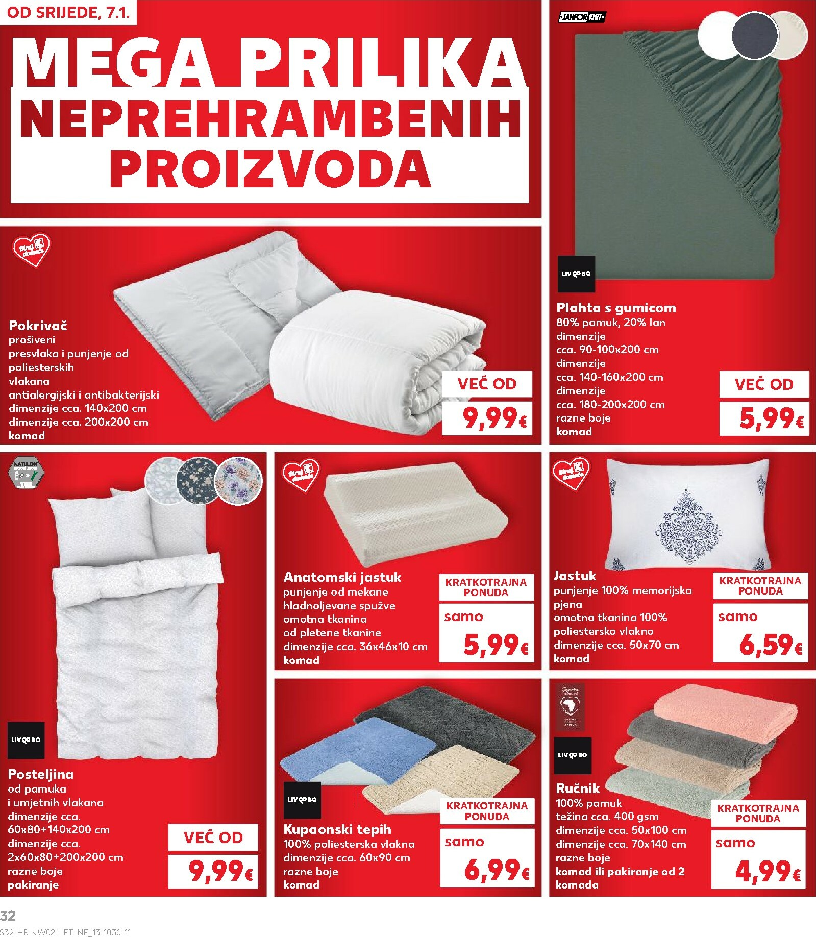 kaufland - Prelistajte katalog Kaufland, vrijedi od 07.01. do 13.01. - page: 32