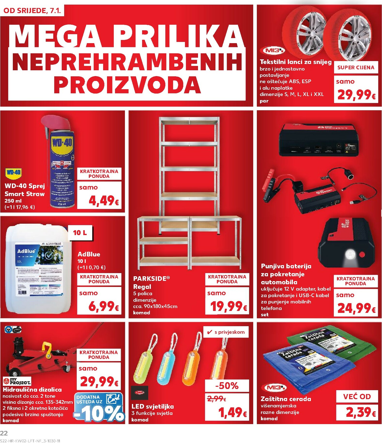 kaufland - Prelistajte katalog Kaufland, vrijedi od 07.01. do 13.01. - page: 22