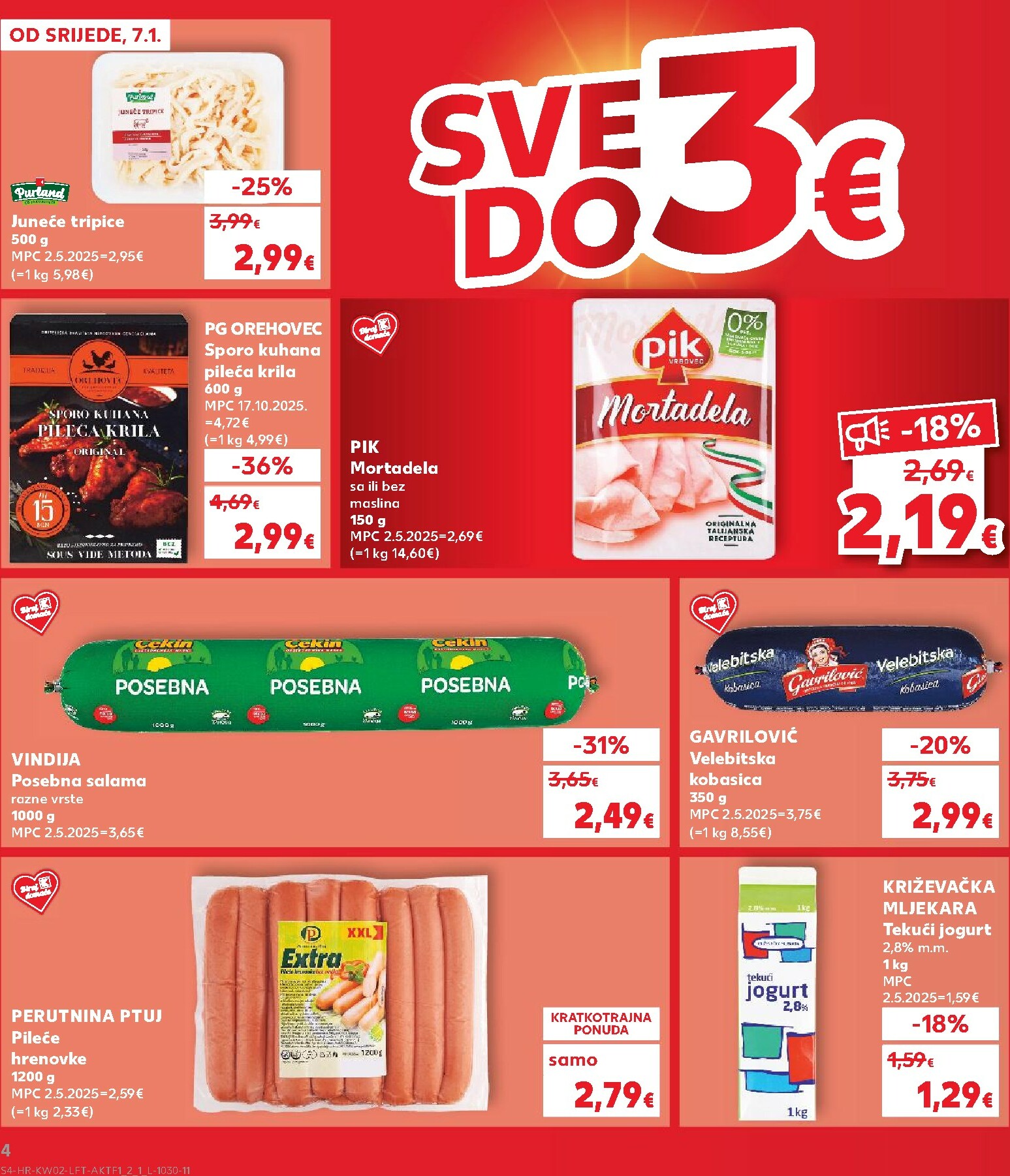 kaufland - Prelistajte katalog Kaufland, vrijedi od 07.01. do 13.01. - page: 4
