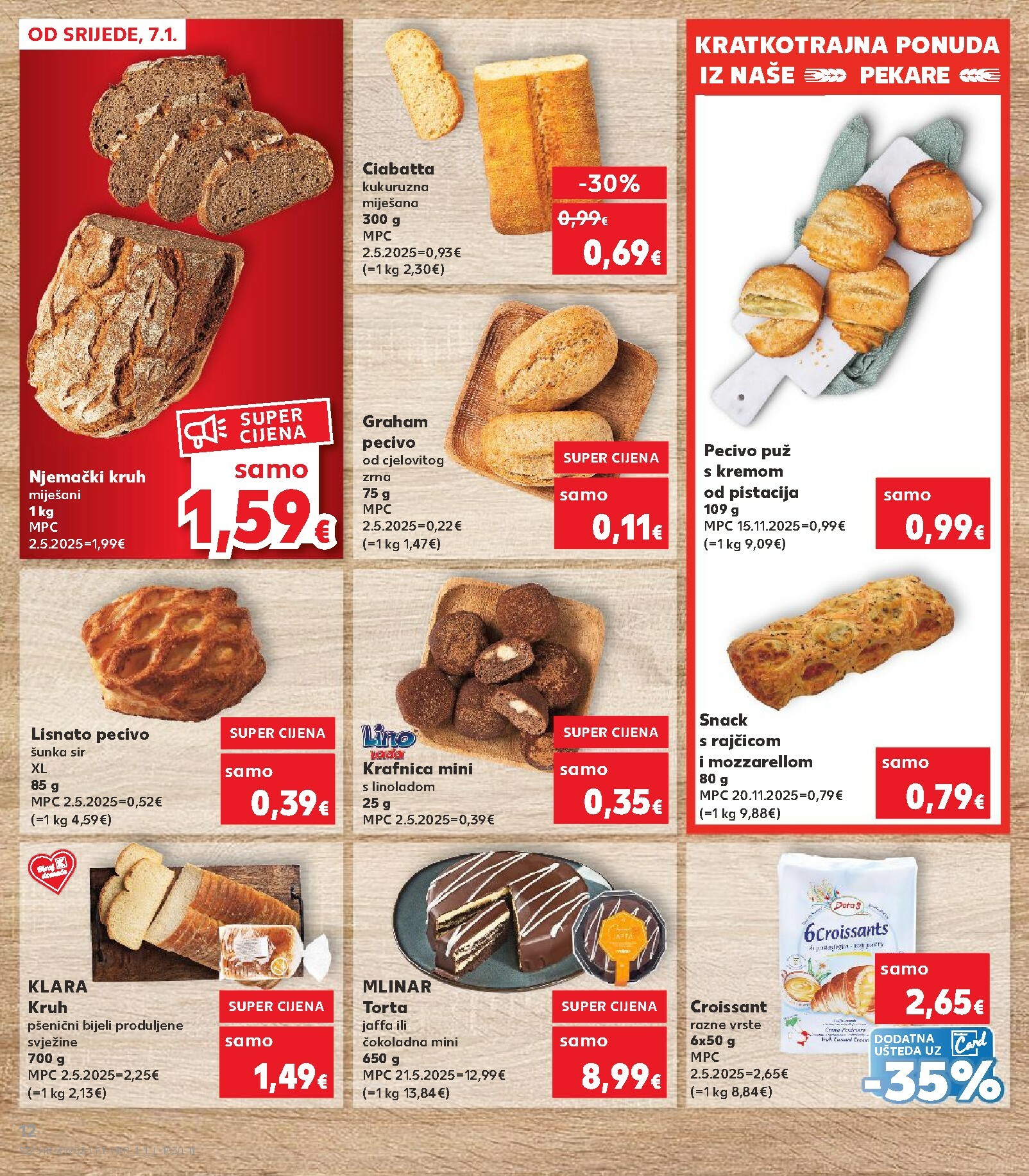 kaufland - Prelistajte katalog Kaufland, vrijedi od 07.01. do 13.01. - page: 12