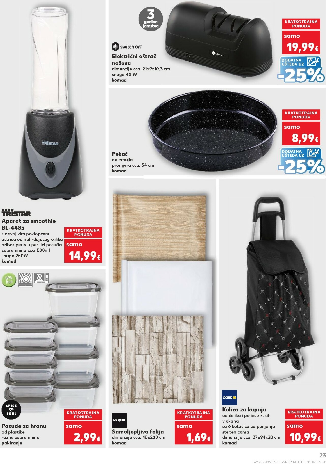 kaufland - Prelistajte katalog Kaufland - Neprehrambenih proizvoda, vrijedi od 14.01. do 20.01. - page: 23