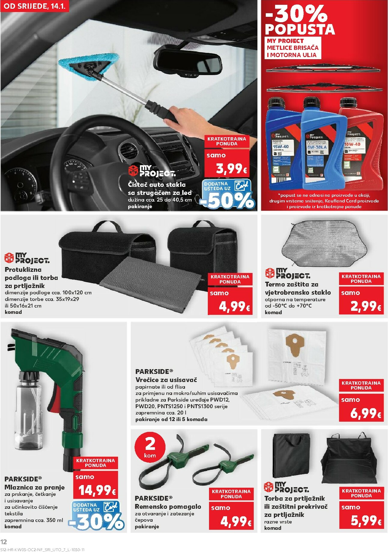 kaufland - Prelistajte katalog Kaufland - Neprehrambenih proizvoda, vrijedi od 14.01. do 20.01. - page: 12