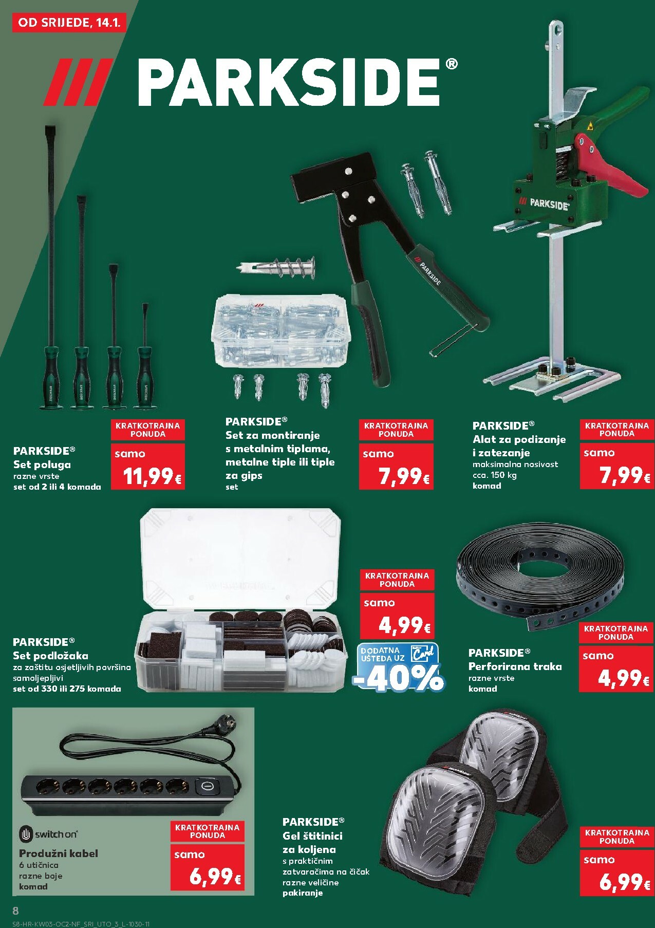 kaufland - Prelistajte katalog Kaufland - Neprehrambenih proizvoda, vrijedi od 14.01. do 20.01. - page: 8