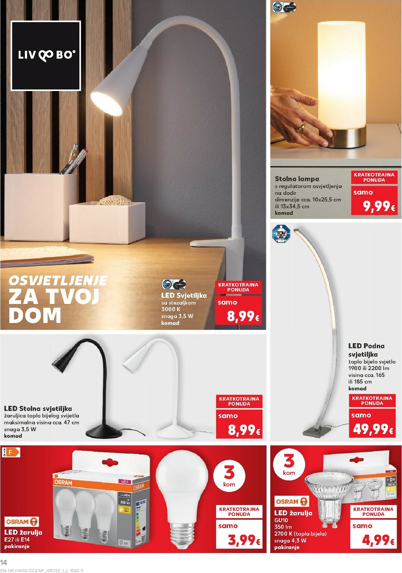 kaufland - Prelistajte katalog Kaufland - Neprehrambenih proizvoda, vrijedi od 14.01. do 20.01. - page: 14