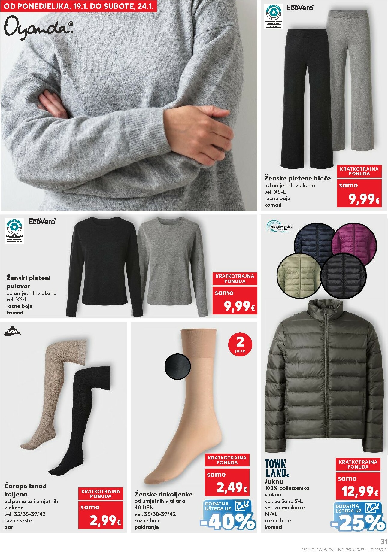 kaufland - Prelistajte katalog Kaufland - Neprehrambenih proizvoda, vrijedi od 14.01. do 20.01. - page: 31