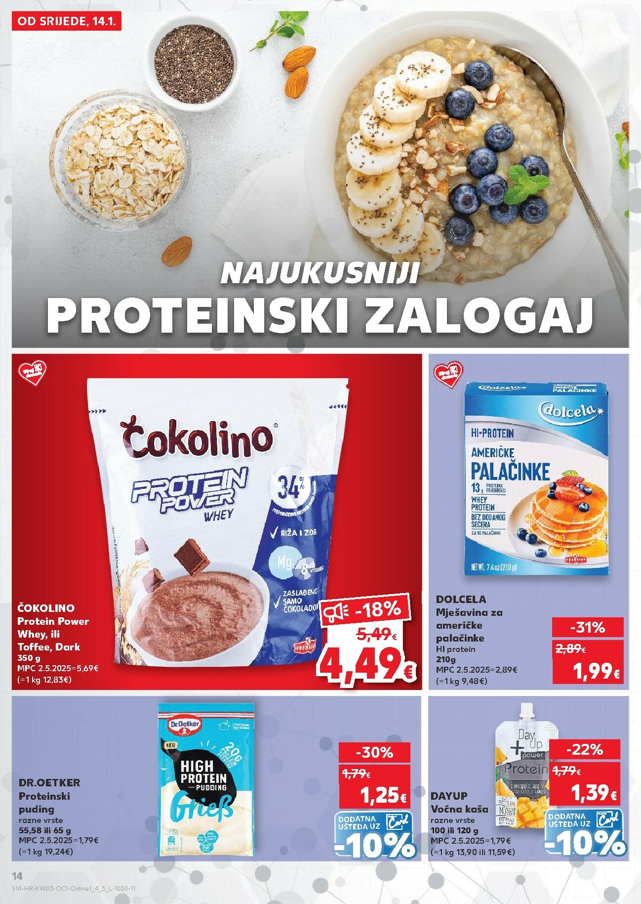 kaufland - Prelistajte katalog Kaufland - Želiš još bogatiju ponudu, vrijedi od 14.01. do 20.01. - page: 14