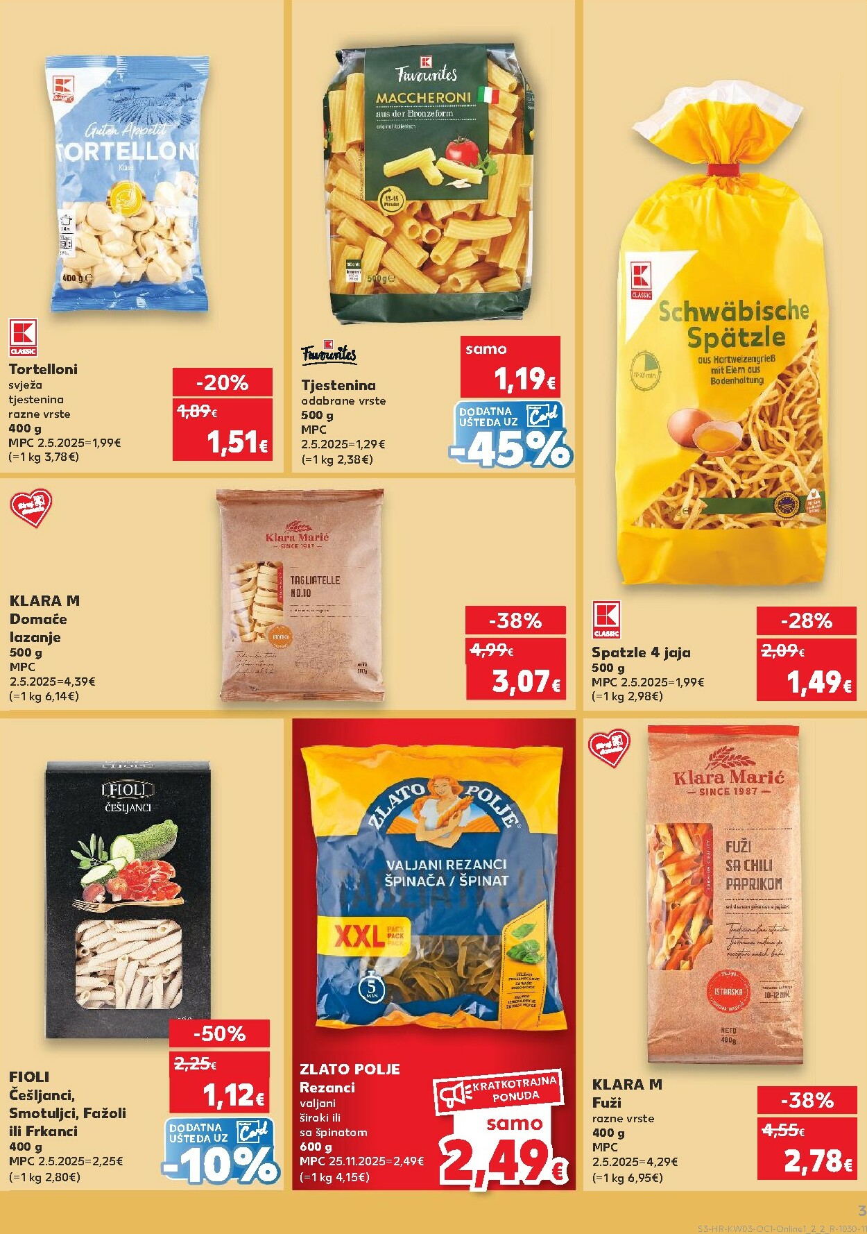 kaufland - Prelistajte katalog Kaufland - Želiš još bogatiju ponudu, vrijedi od 14.01. do 20.01. - page: 3