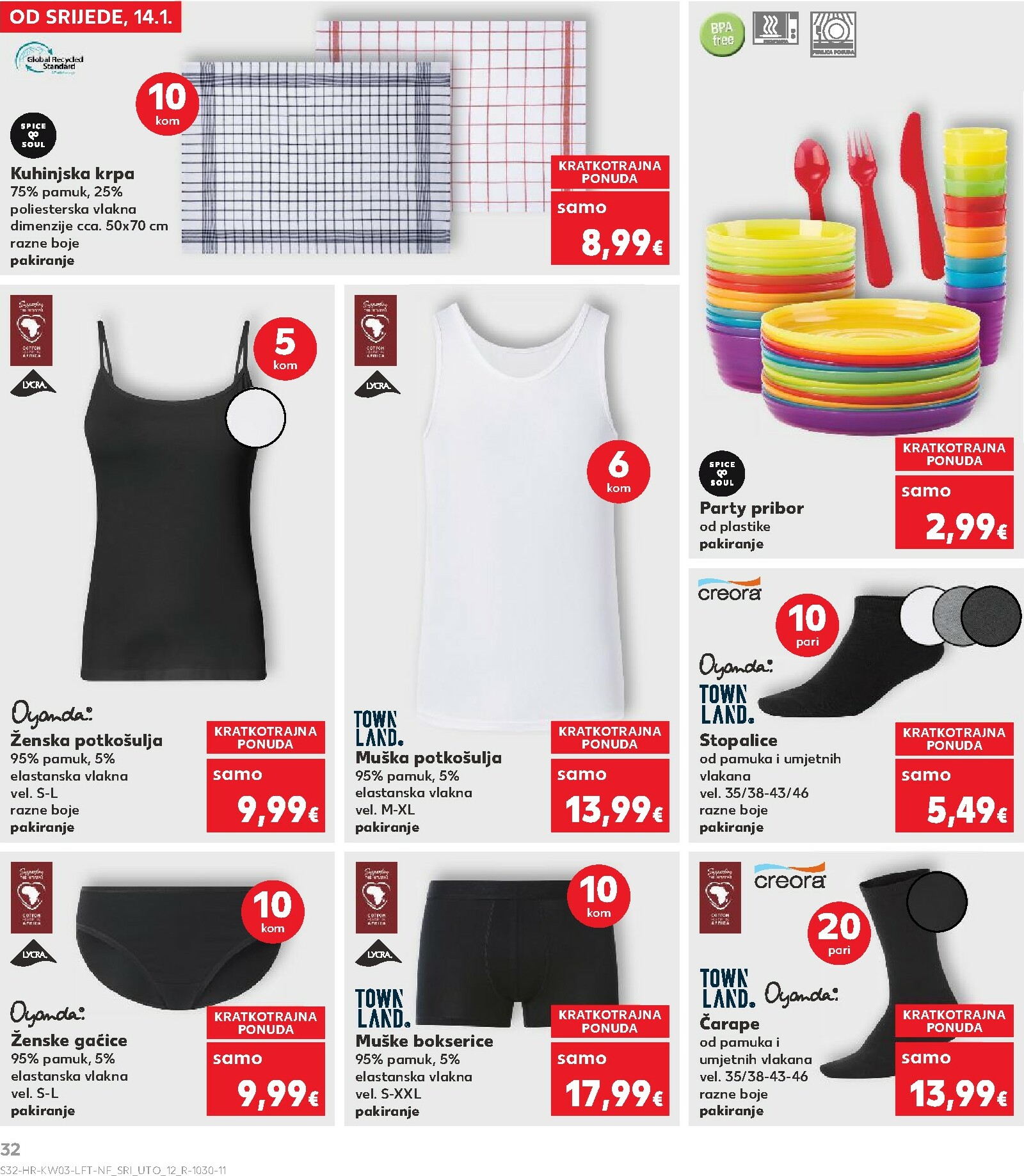 kaufland - Prelistajte katalog Kaufland, vrijedi od 14.01. do 20.01. - page: 32