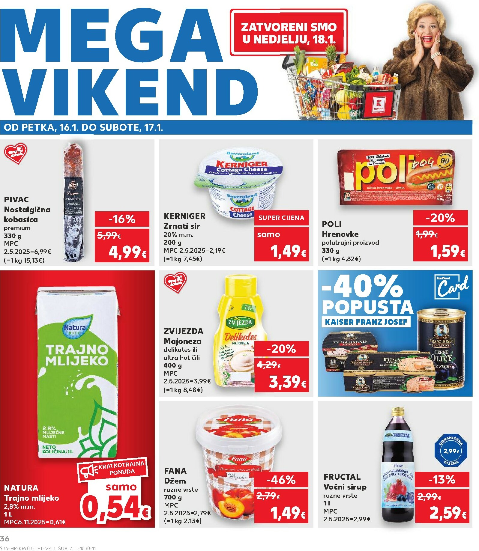 kaufland - Prelistajte katalog Kaufland, vrijedi od 14.01. do 20.01. - page: 36