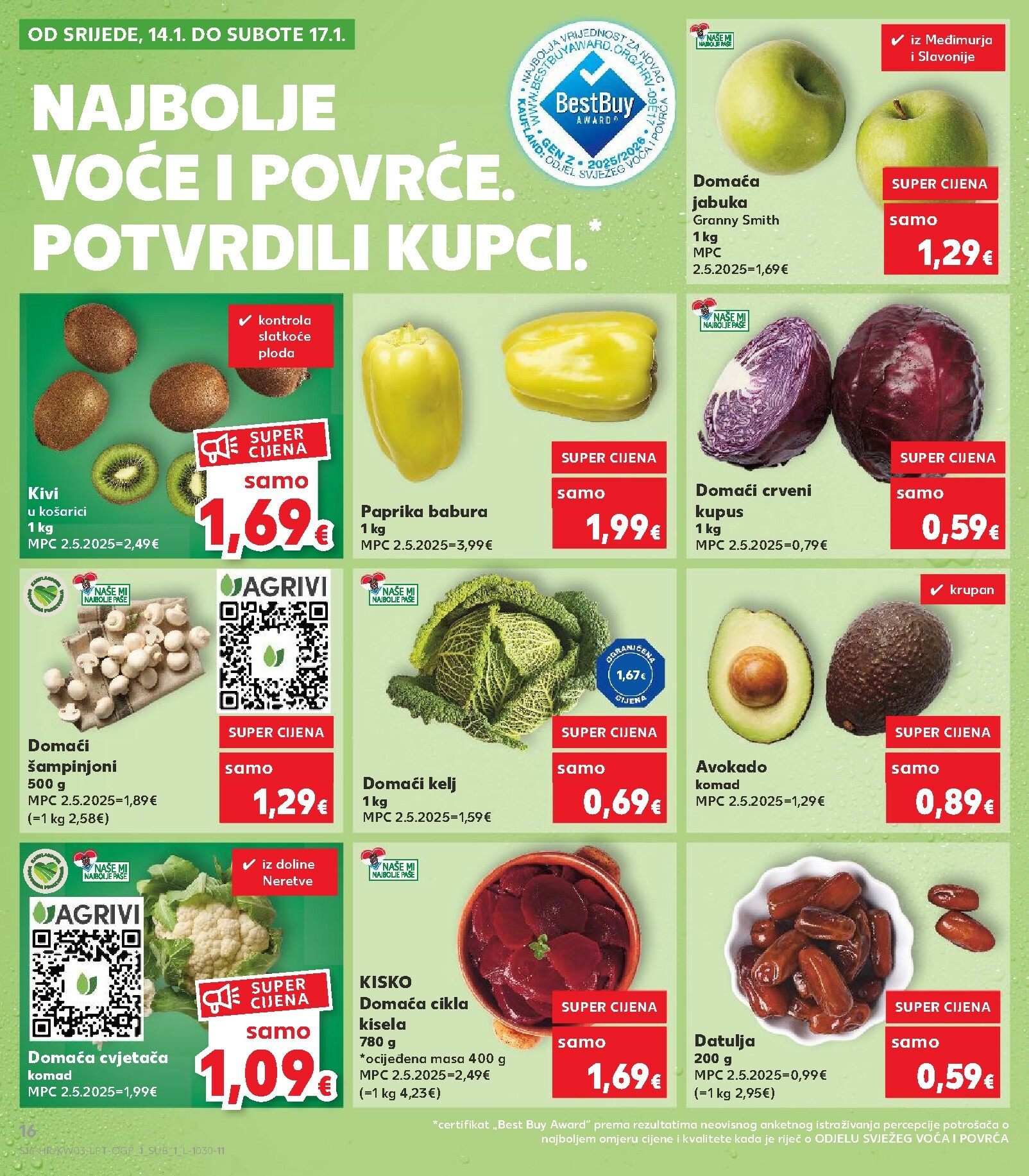 kaufland - Prelistajte katalog Kaufland, vrijedi od 14.01. do 20.01. - page: 16